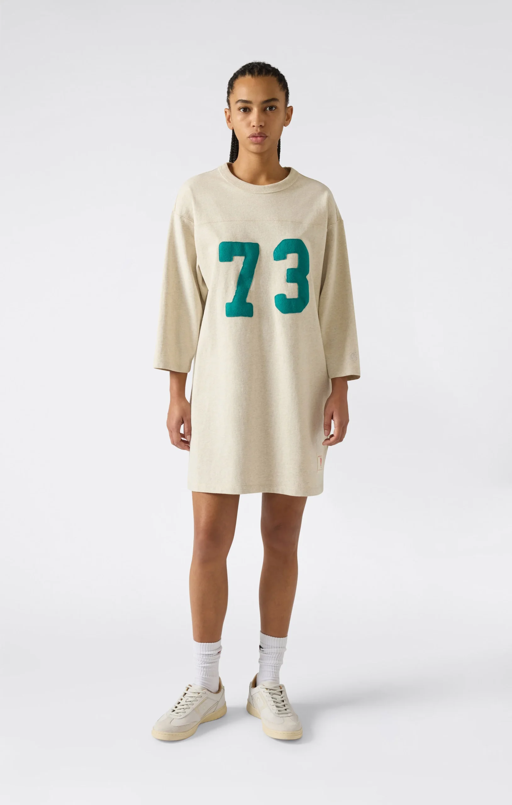 Women’s Jersey T-Shirt Dress Time Capsule - Imagen 5