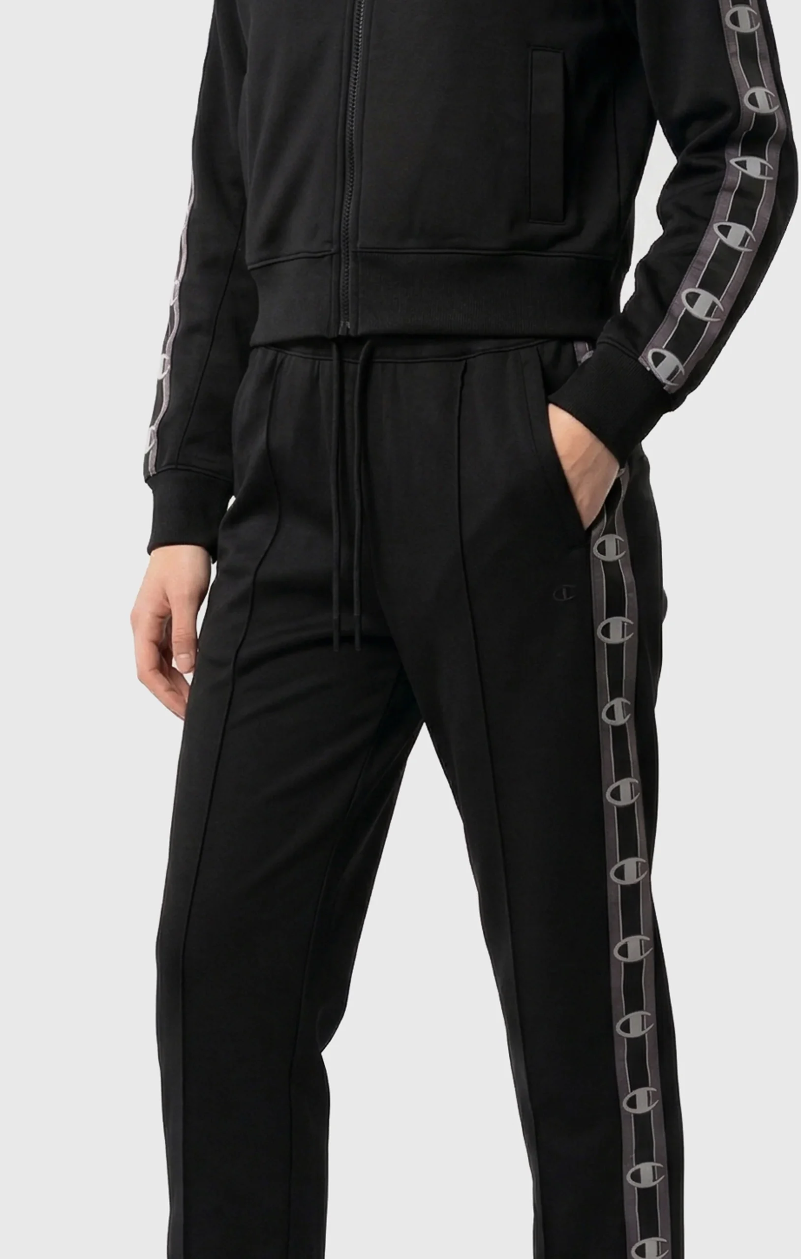 Women’s Straight Leg Interlock Pants with Tape Logo