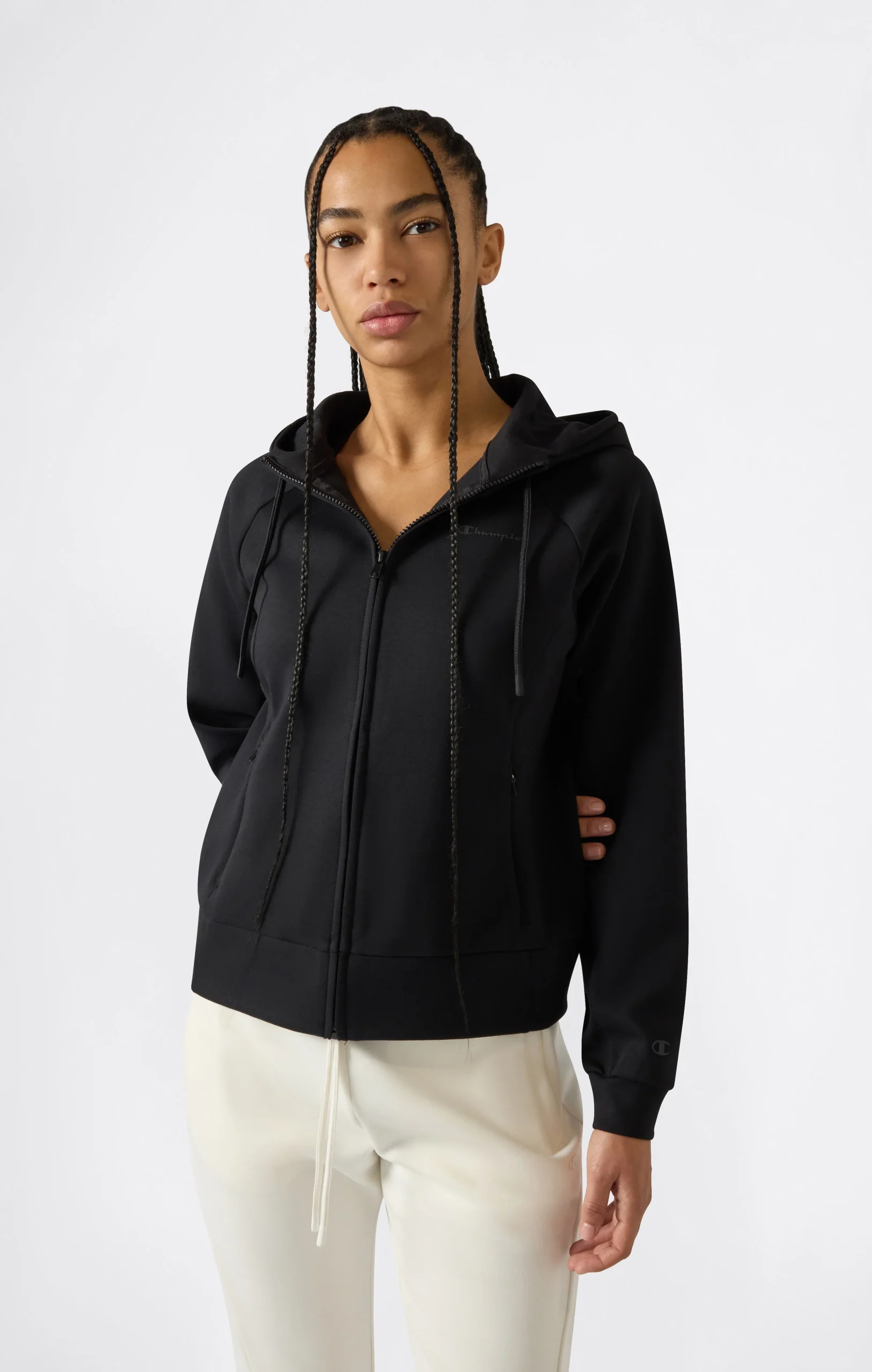 Women’s Full Zip Interlock Hoodie