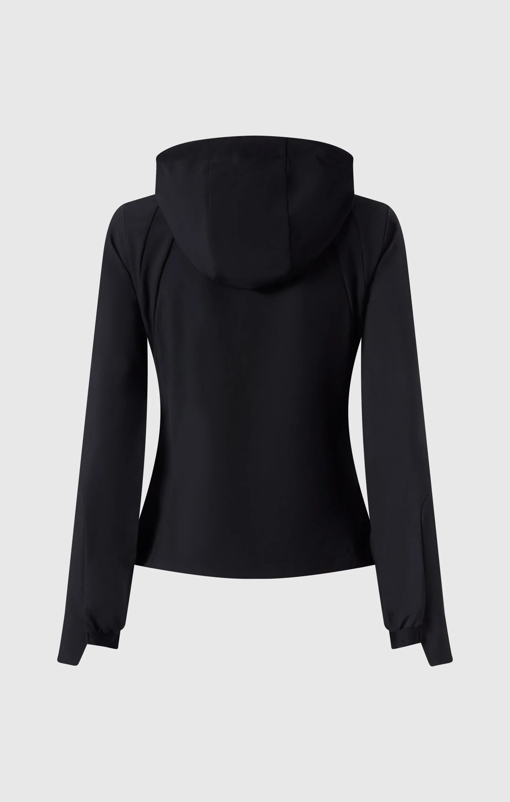 Women’s Stretch Nylon Hooded Track Top Slim Fit - Imagen 6