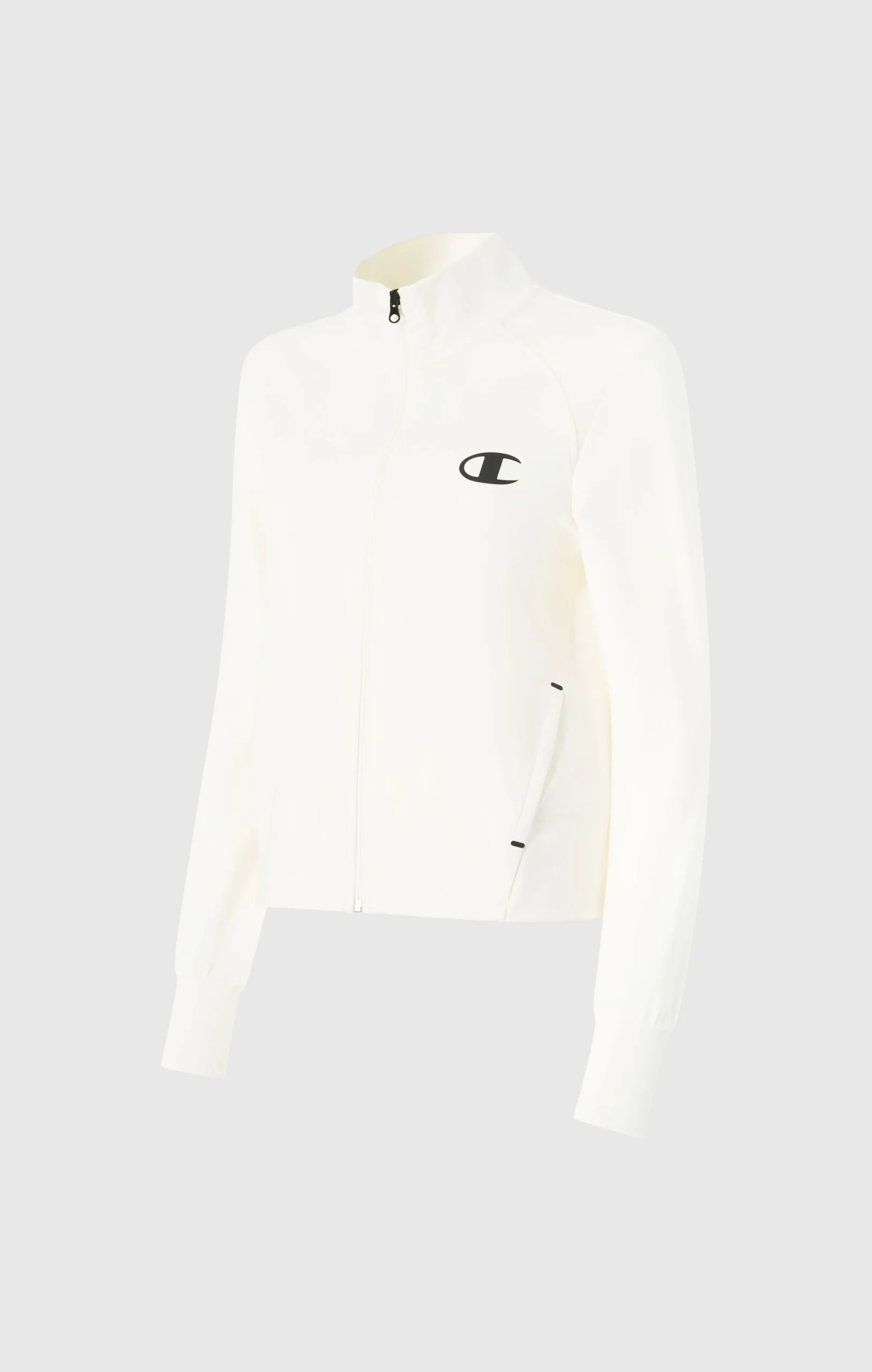 Women's Slim Fit Full-Zip Stretch Poly Hoodie - Imagen 8