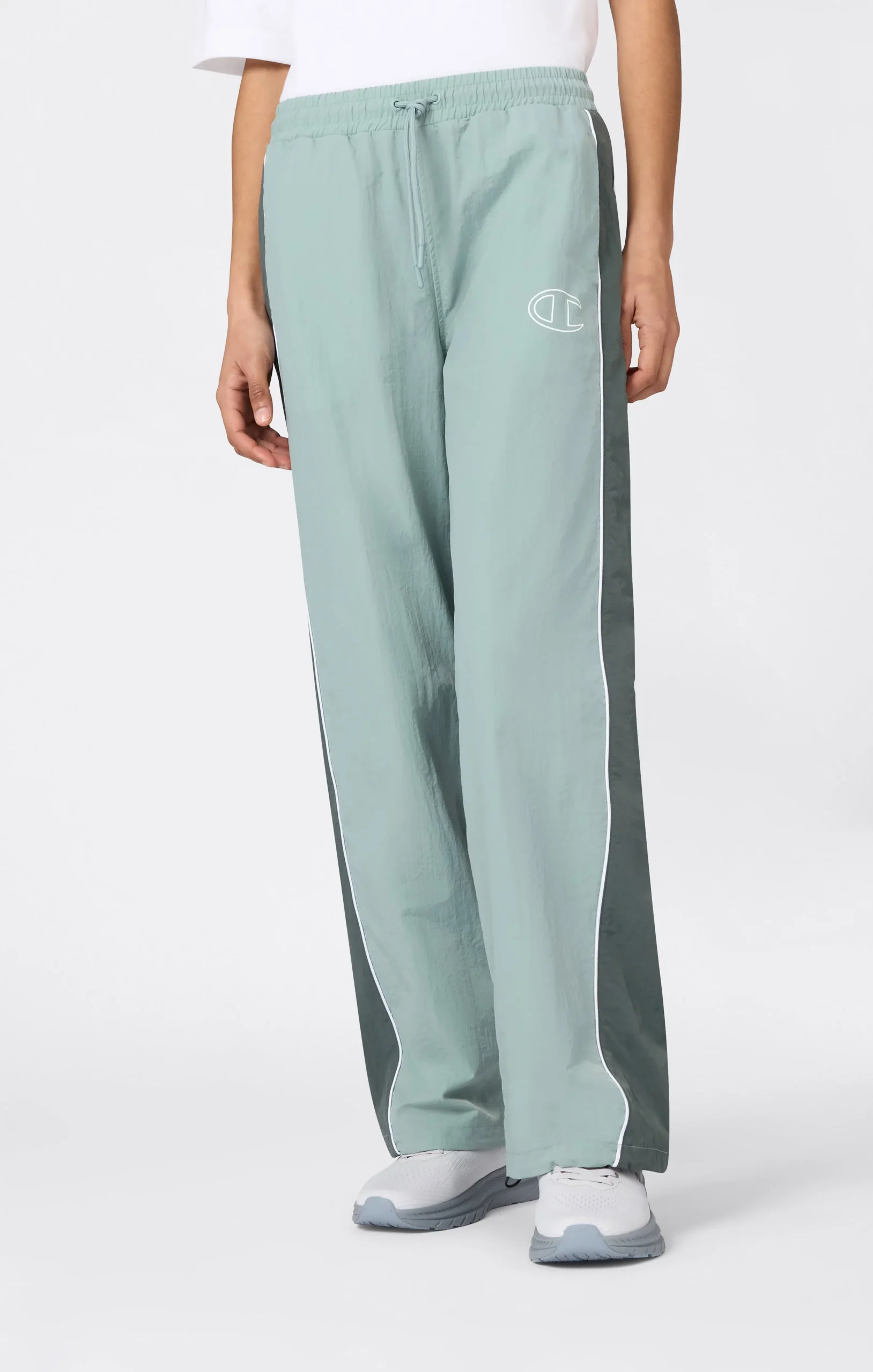 Women's Loose Fit Woven Nylon Pants