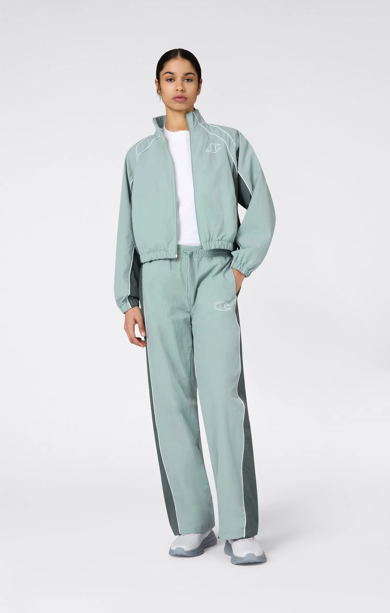 Women's Loose Fit Woven Nylon Pants - Imagen 5