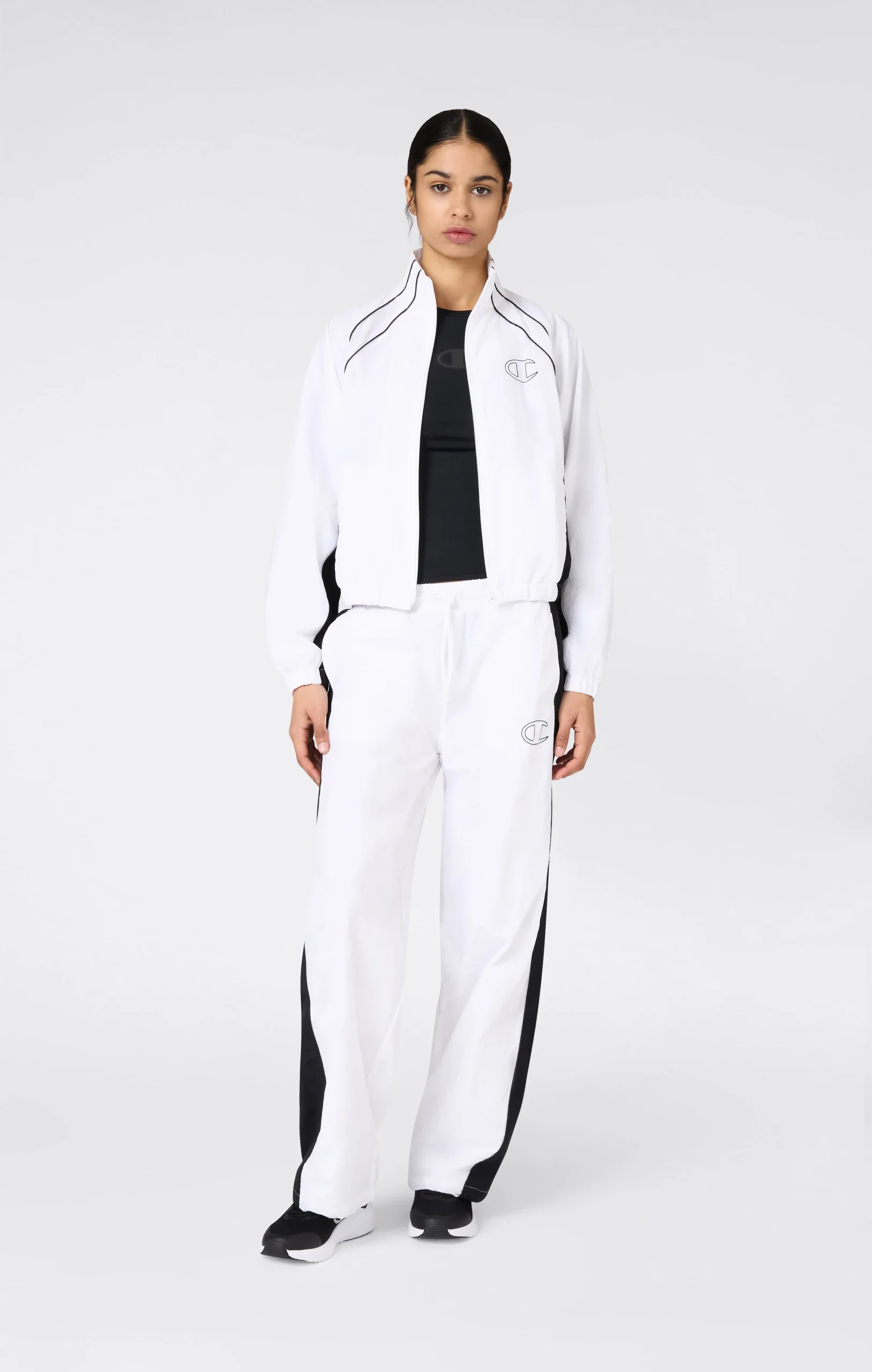 Women's Loose Fit Woven Nylon Pants - Imagen 5