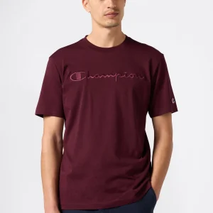 Men’s T-Shirt with Big Embroidery Logo Icons