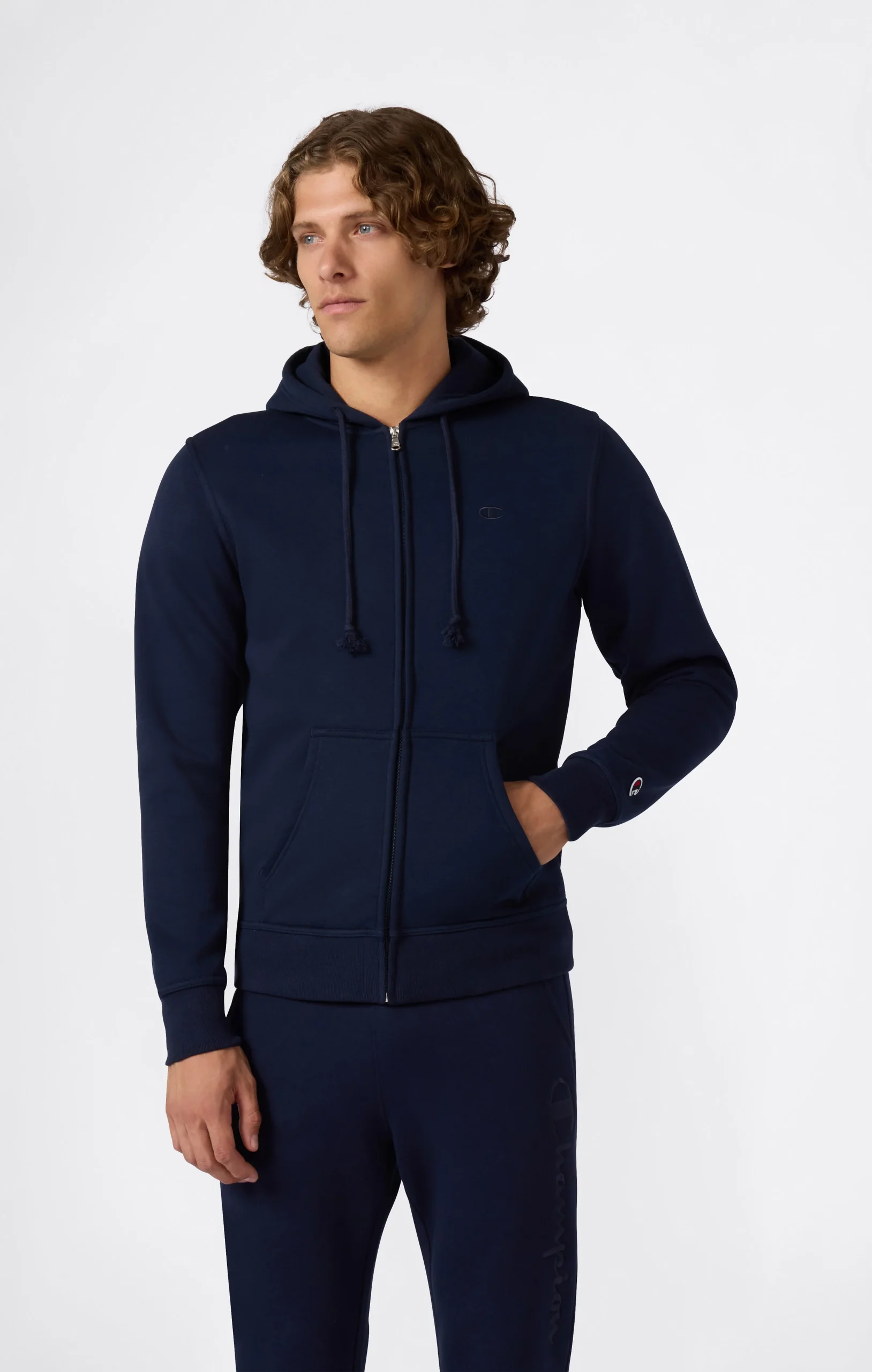 Men’s Fleece Full Zip Hoodie Icons
