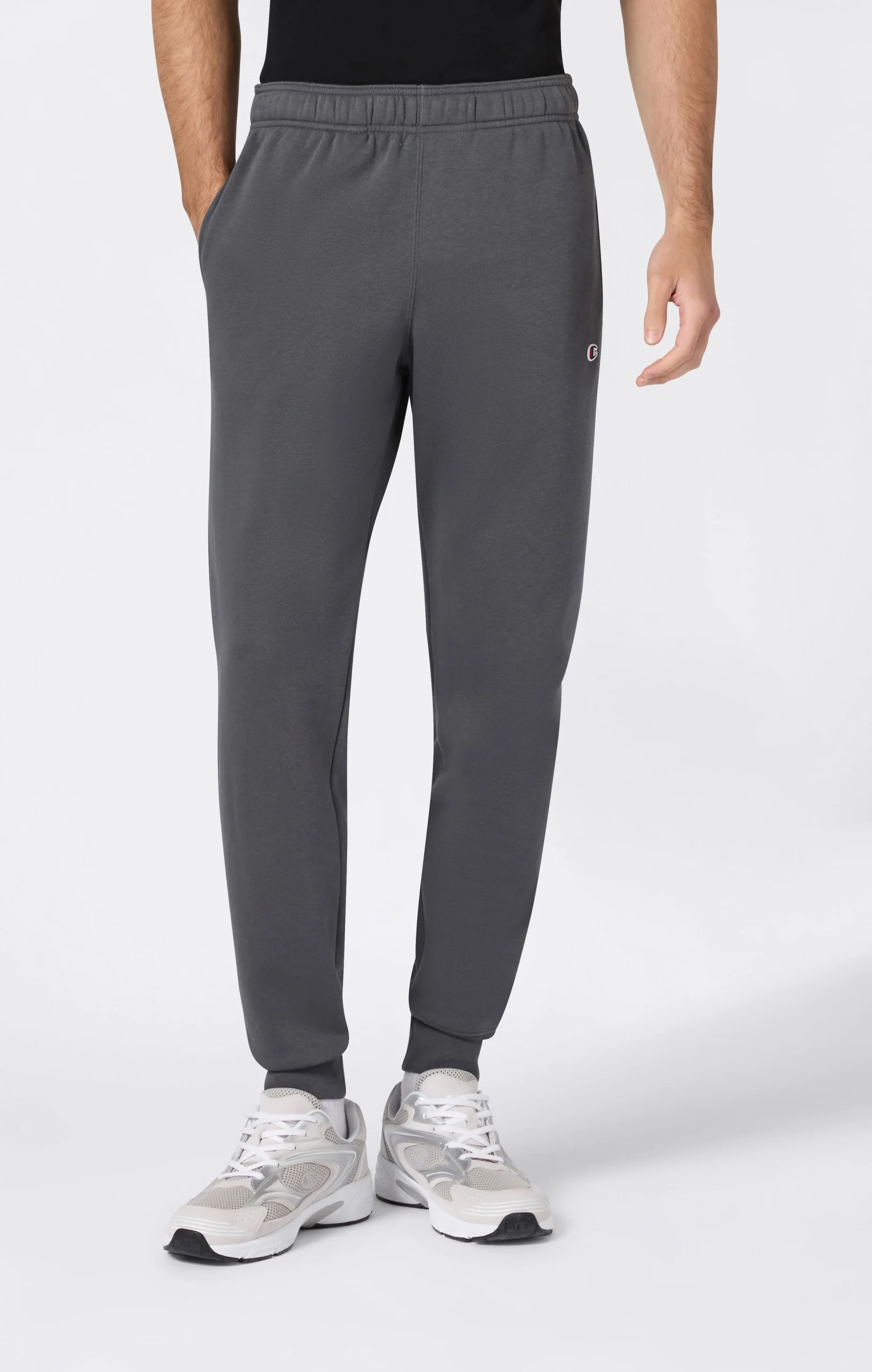 Men’s Rib Cuff Slim Fit Fleece Joggers Icons