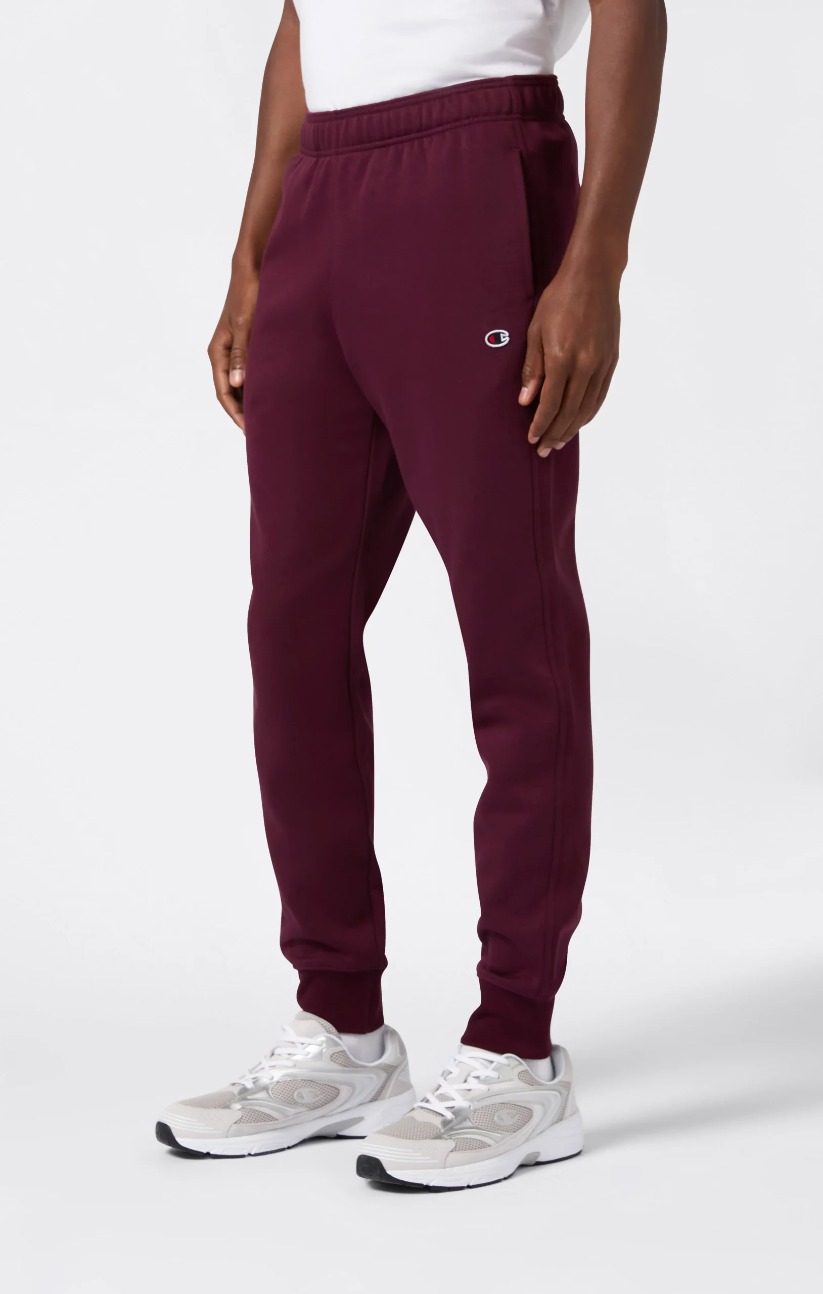 Men’s Rib Cuff Slim Fit Fleece Joggers Icons