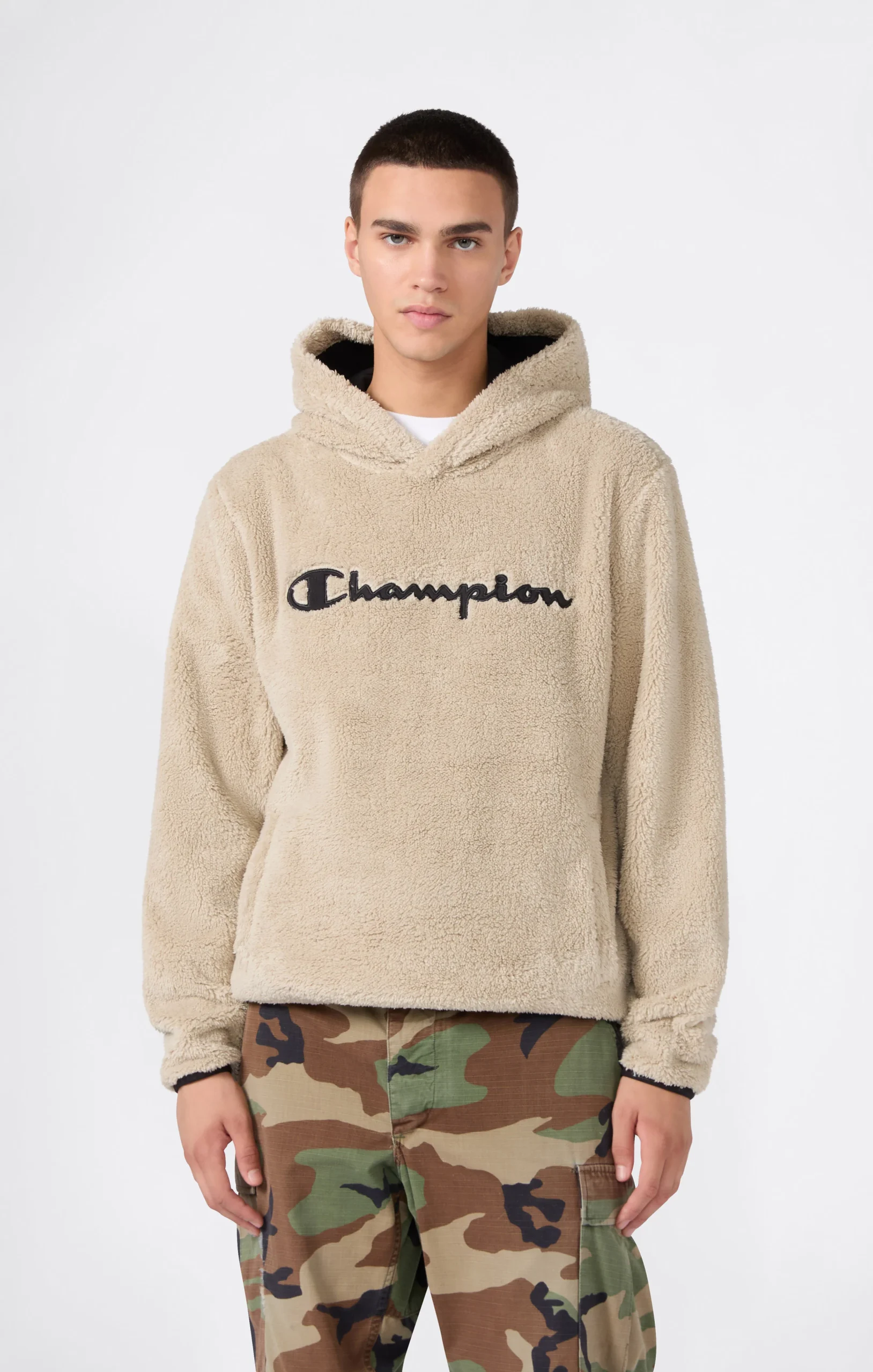 Men’s Hooded Polar Teddy Top