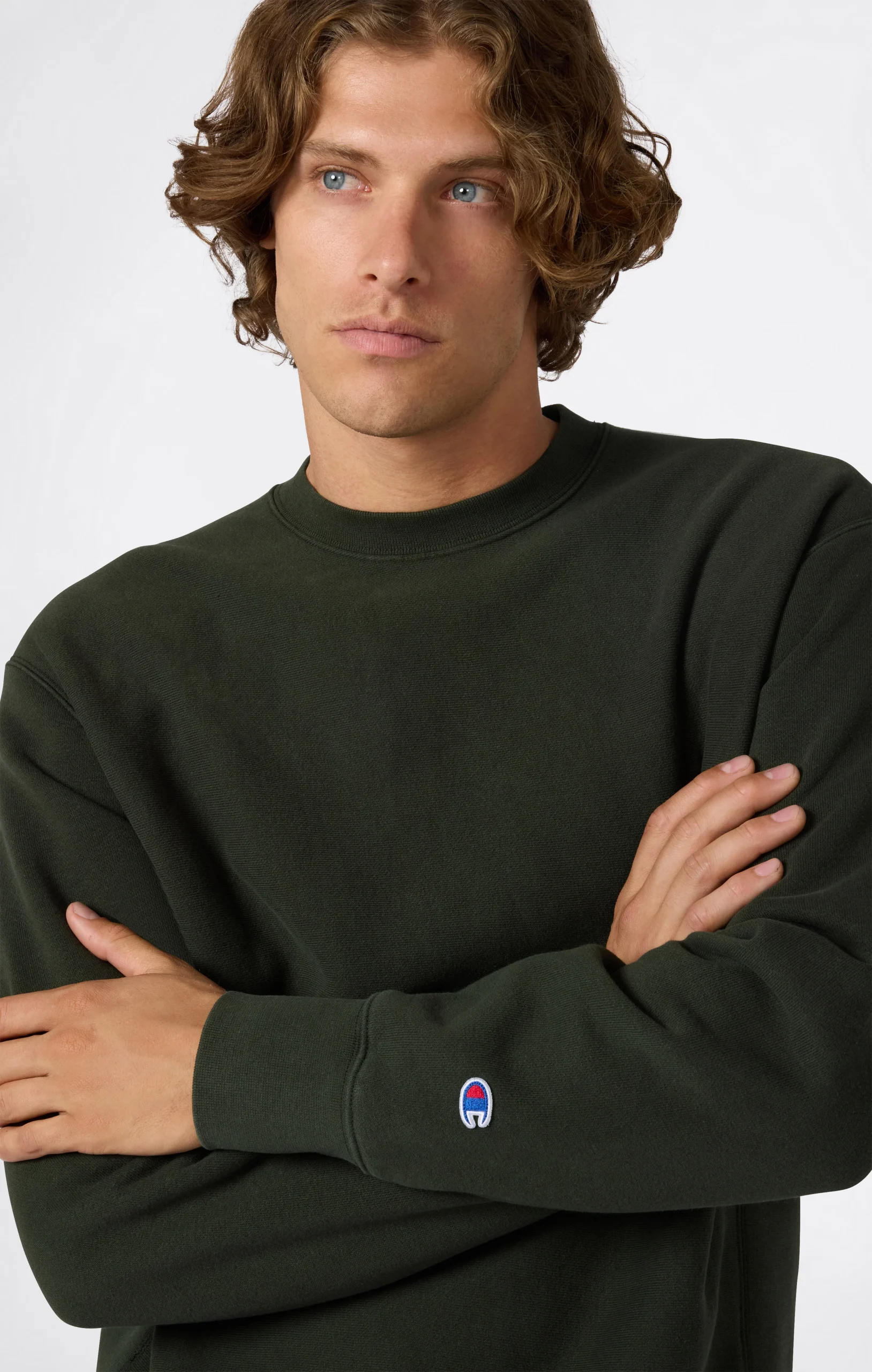 Men’s Heavyweight Fleece Sweatshirt Reverse Weave