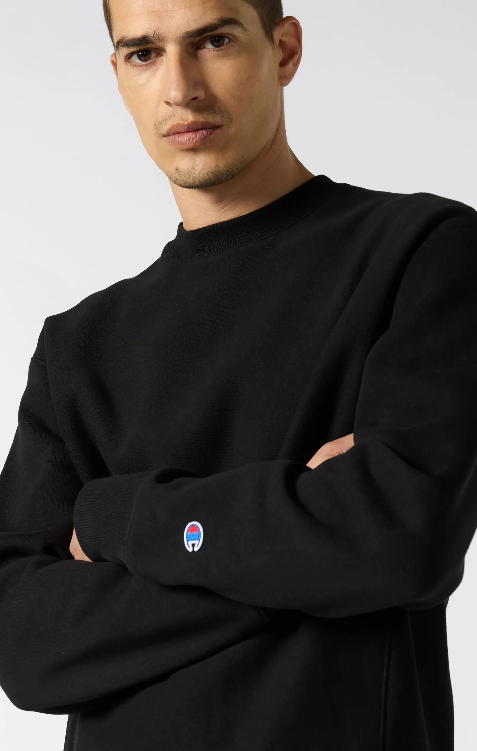 Men’s Heavyweight Fleece Sweatshirt Reverse Weave - Imagen 4