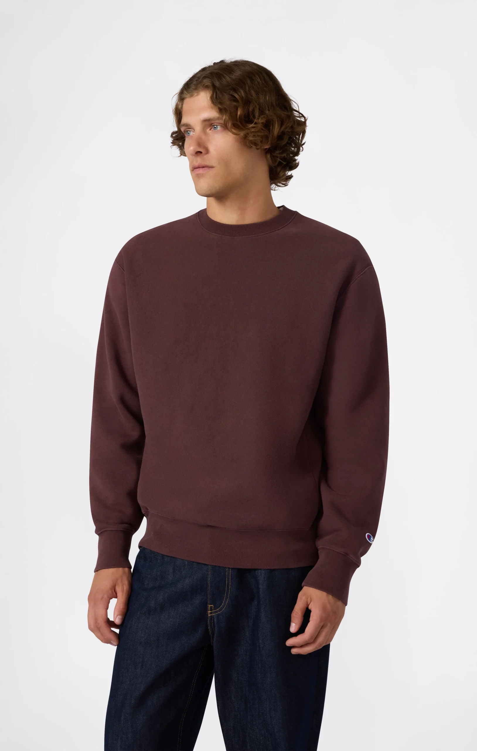 Men’s Heavyweight Fleece Sweatshirt Reverse Weave