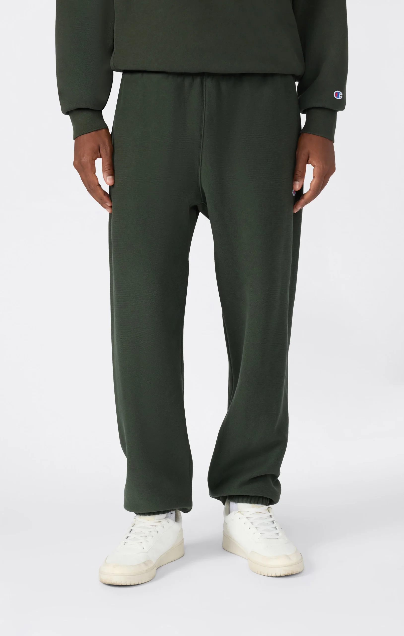Men’s Heavyweight Fleece Jogger Pants Reverse Weave Loose Fit