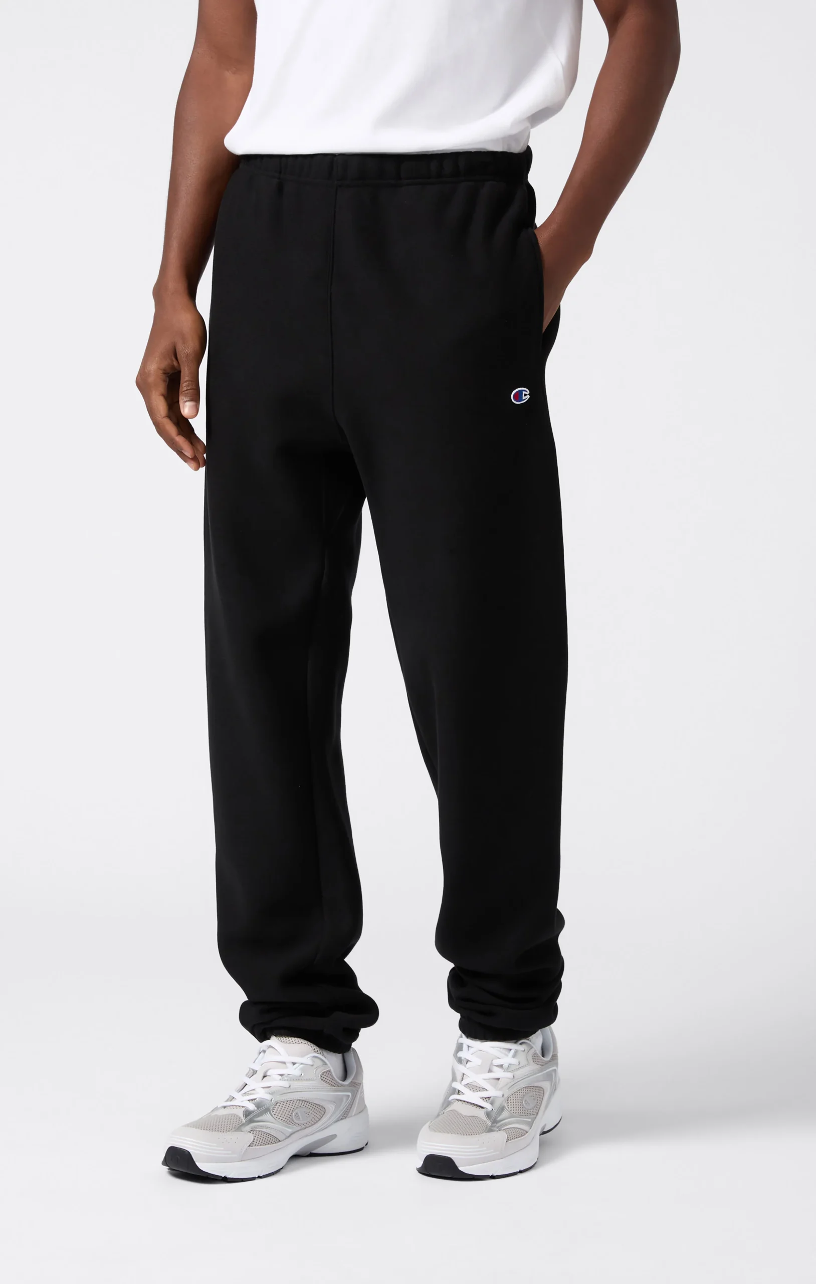 Men’s Heavyweight Fleece Jogger Pants Reverse Weave Loose Fit