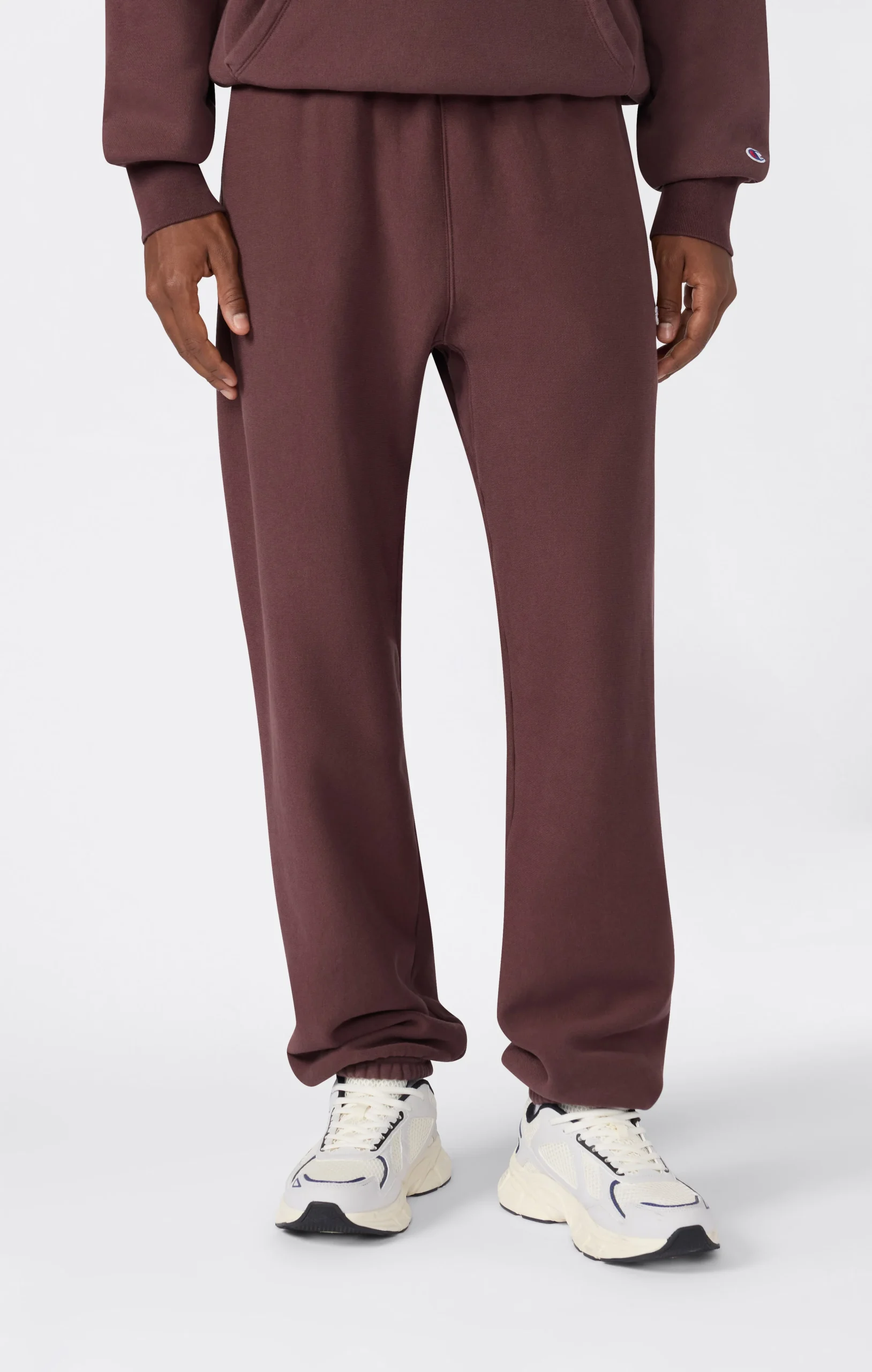 Men’s Heavyweight Fleece Jogger Pants Reverse Weave Loose Fit