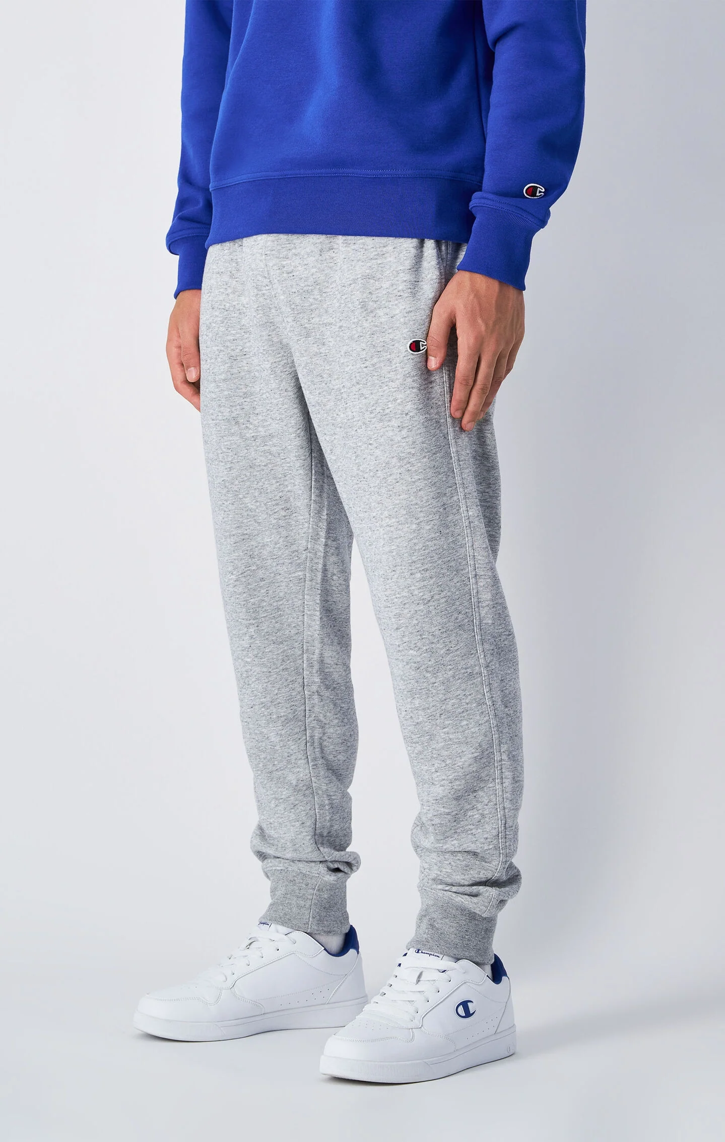 Men’s Lightweight Slim Fit Jogger Sweatpants with Ribbed Cuffs