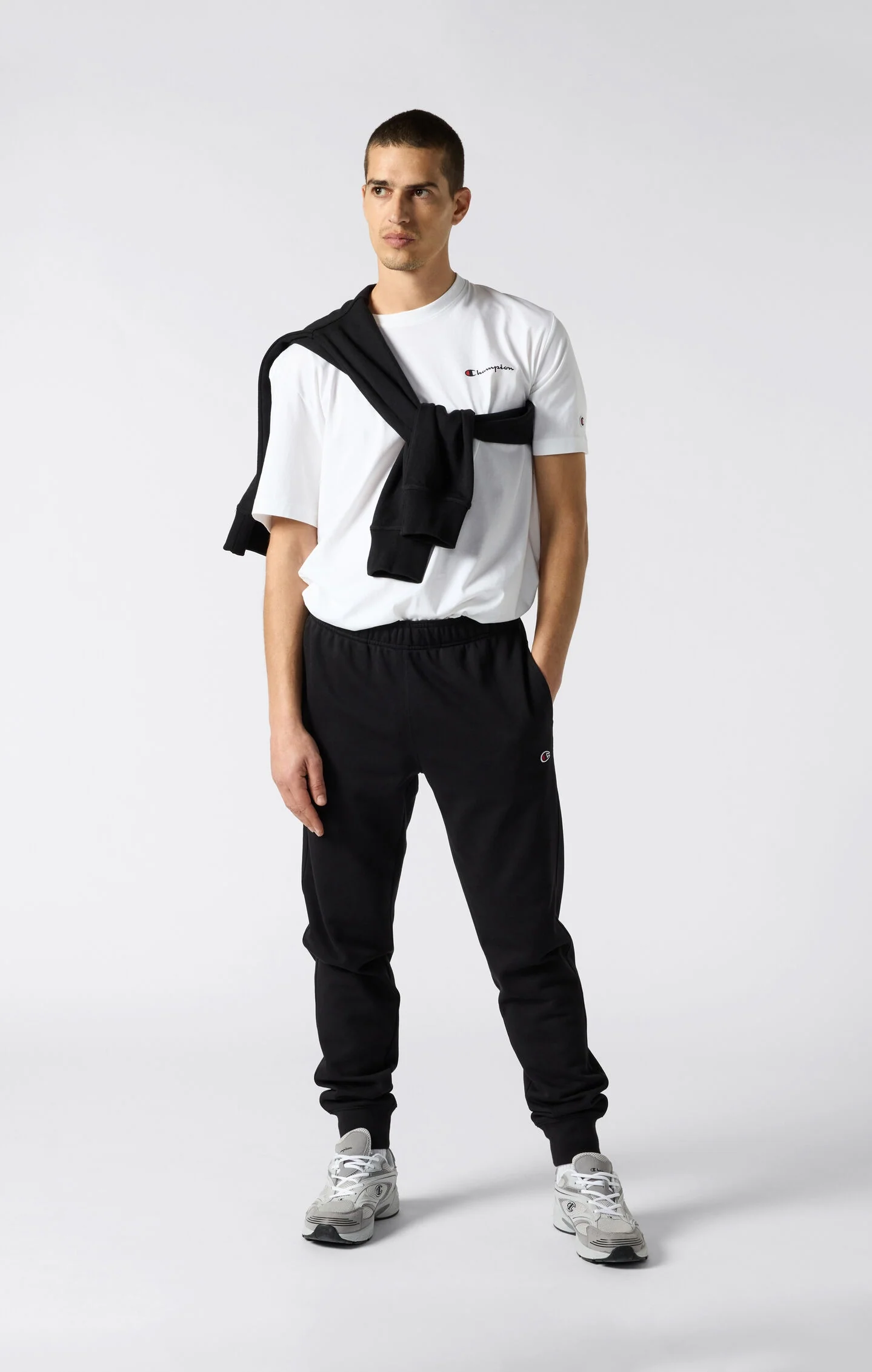 Men's Lightweight Slim Fit Jogger Sweatpants with Ribbed Cuffs - Imagen 3