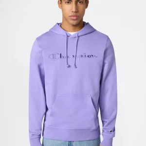 Men's Lightweight Hoodie with Embroidered Logo Icons