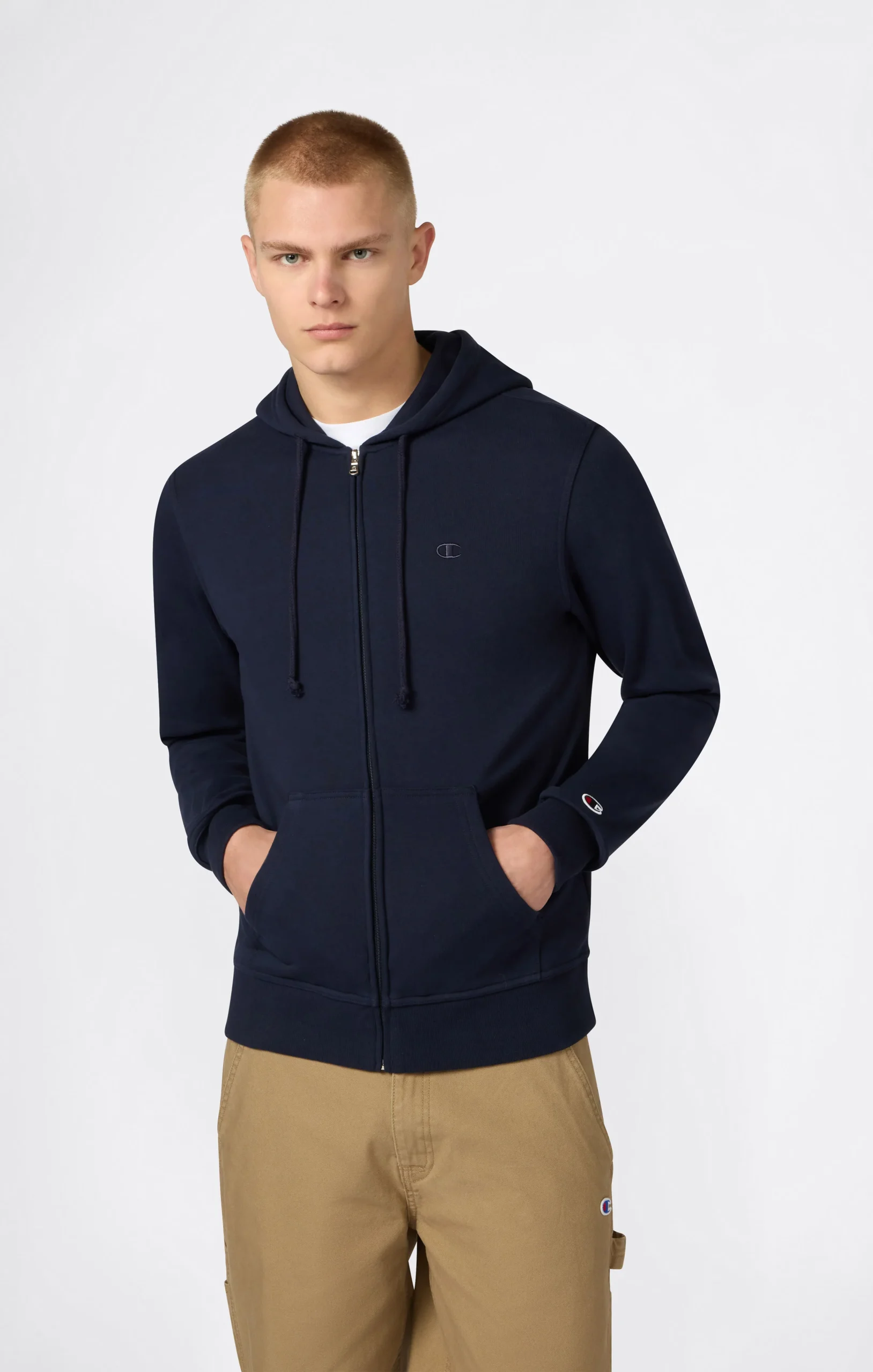 Men's Lightweight Full-Zip Hoodie Icons