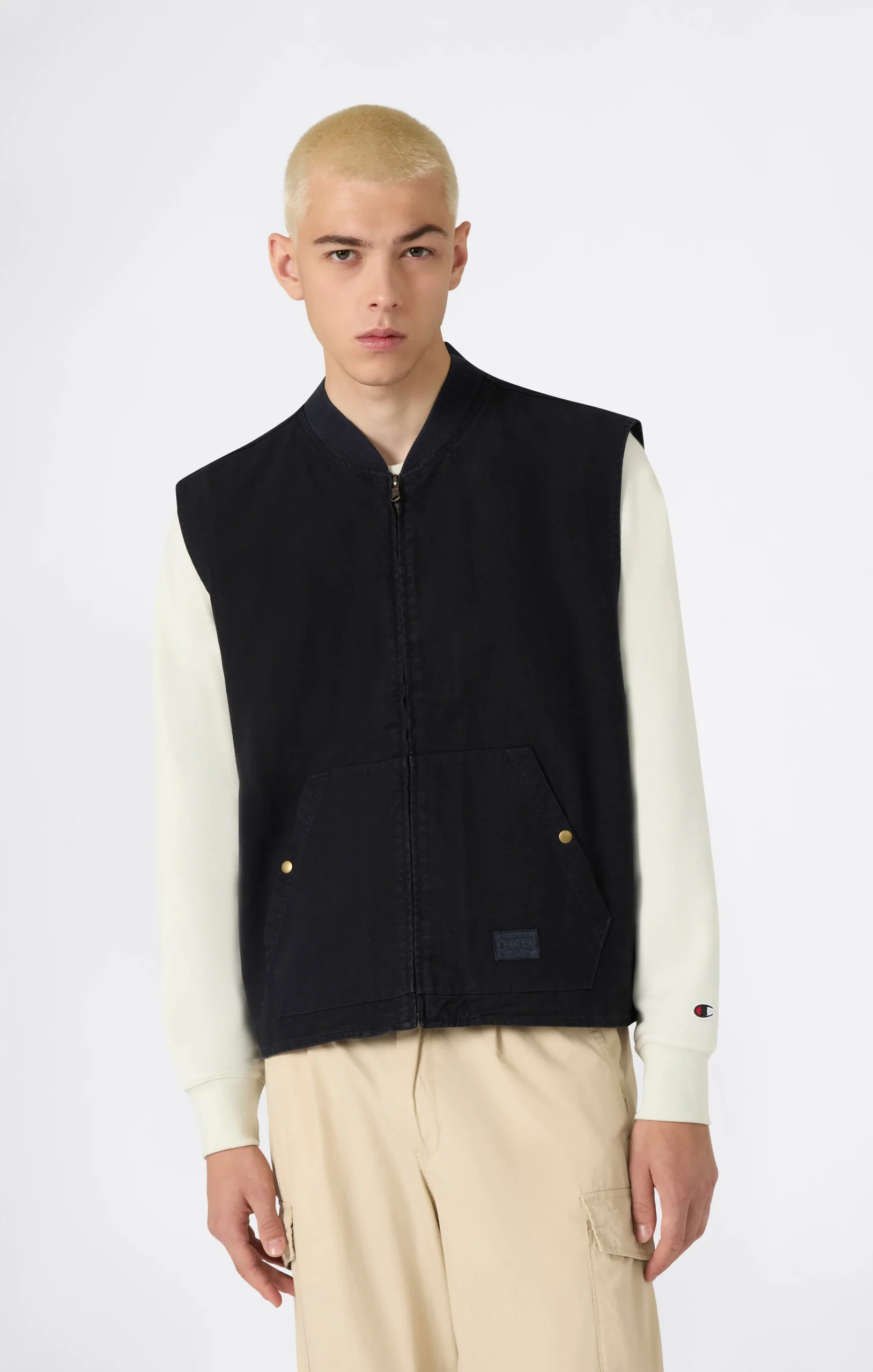 Men’s Full Zip Utility Vest