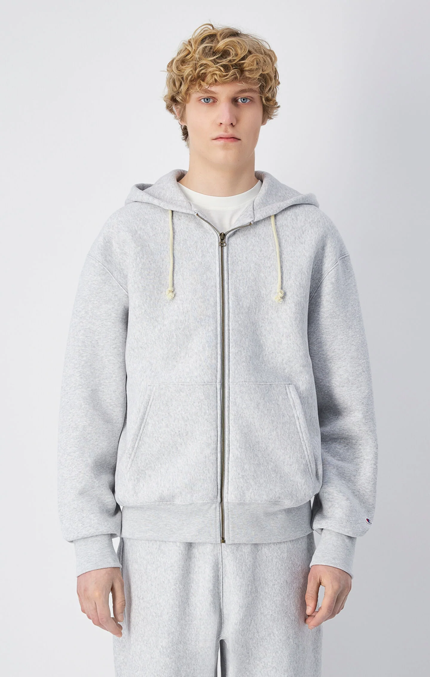 Reverse Weave Men’s Fleece Zip Up Hoodie