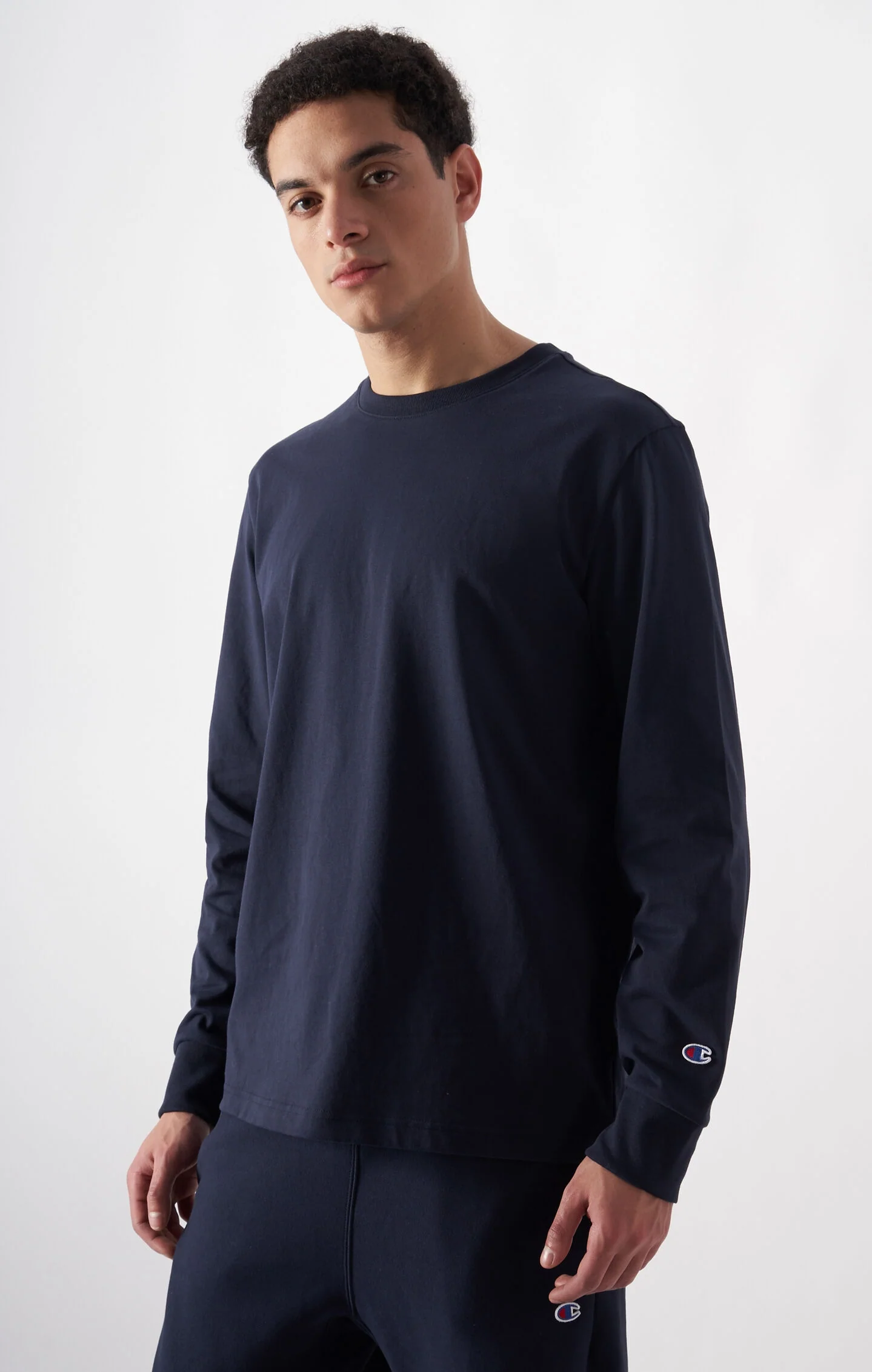Oversized Men’s Long Sleeve T-Shirt in Soft Heavy Cotton