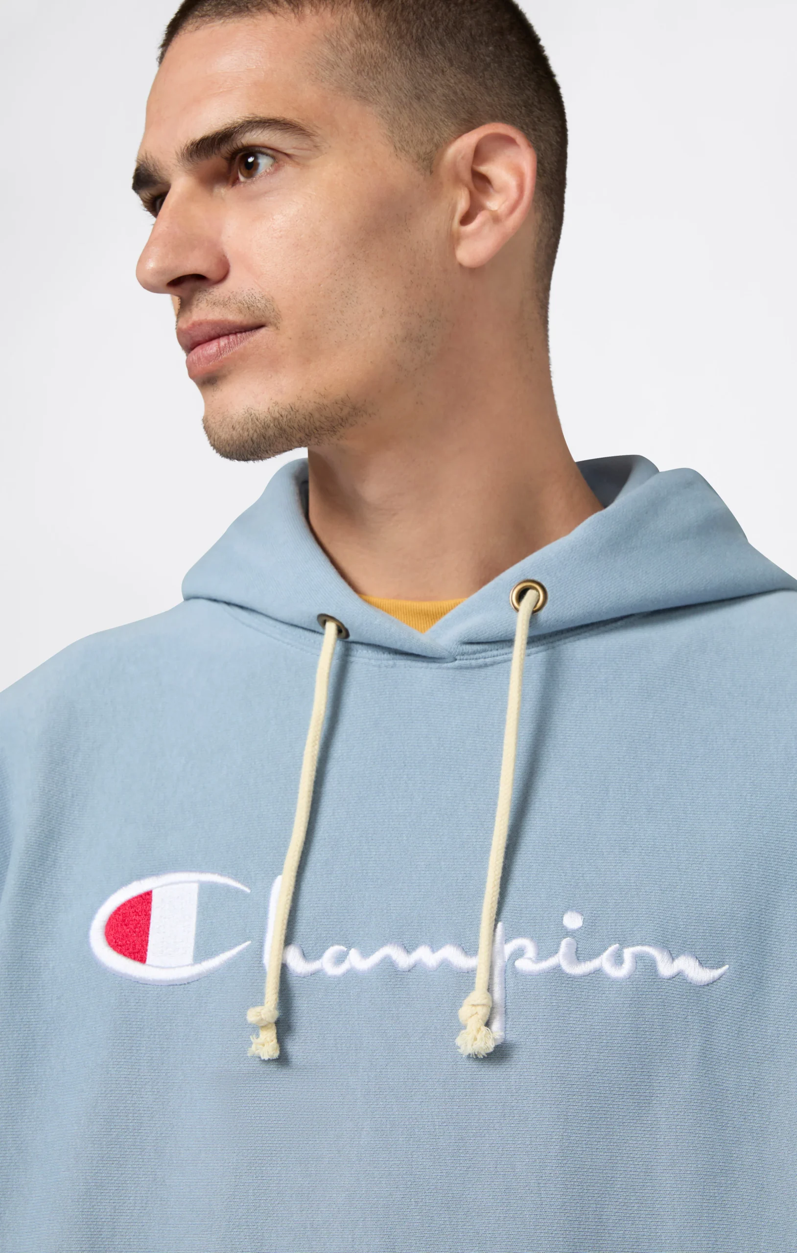 Reverse Weave Men's Loose Fit Hoodie - Imagen 3