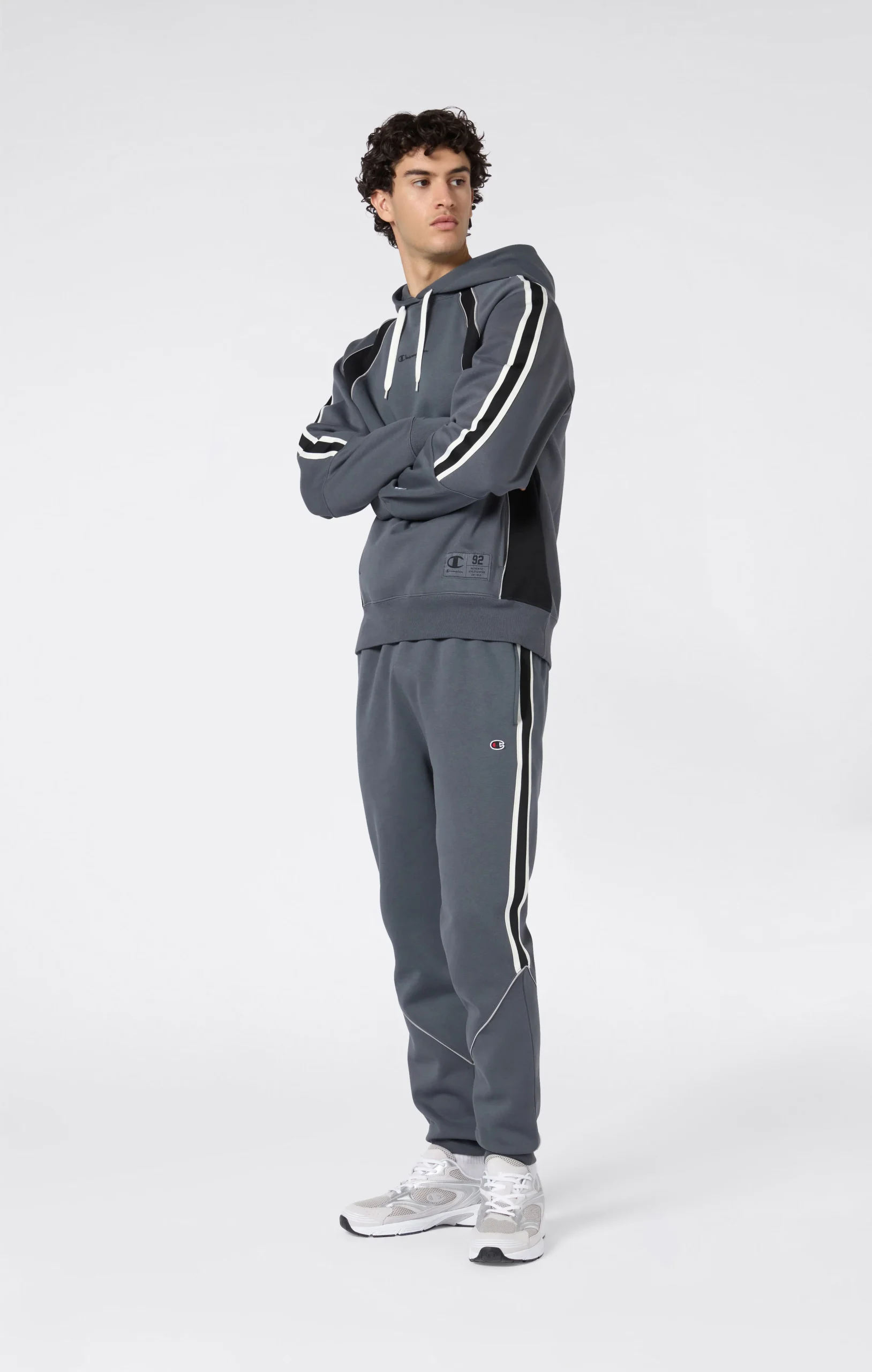 Men’s Fleece Rib Cuff Jogger Pants Urban Sport - Imagen 3