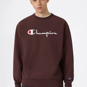 Men’s Heavyweight Crewneck Sweatshirt with Brushed Fleece Interior Reverse Weave