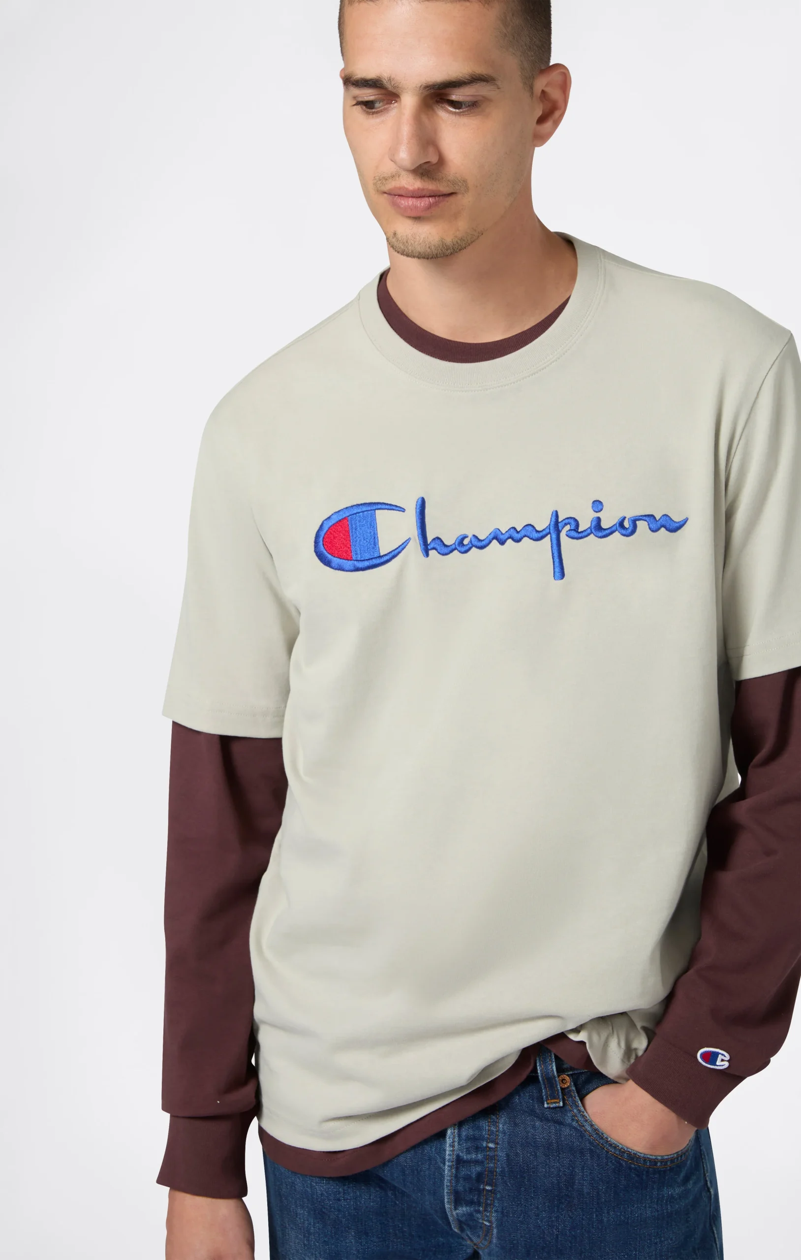 REVERSE WEAVE Men’s T-Shirt - Imagen 4