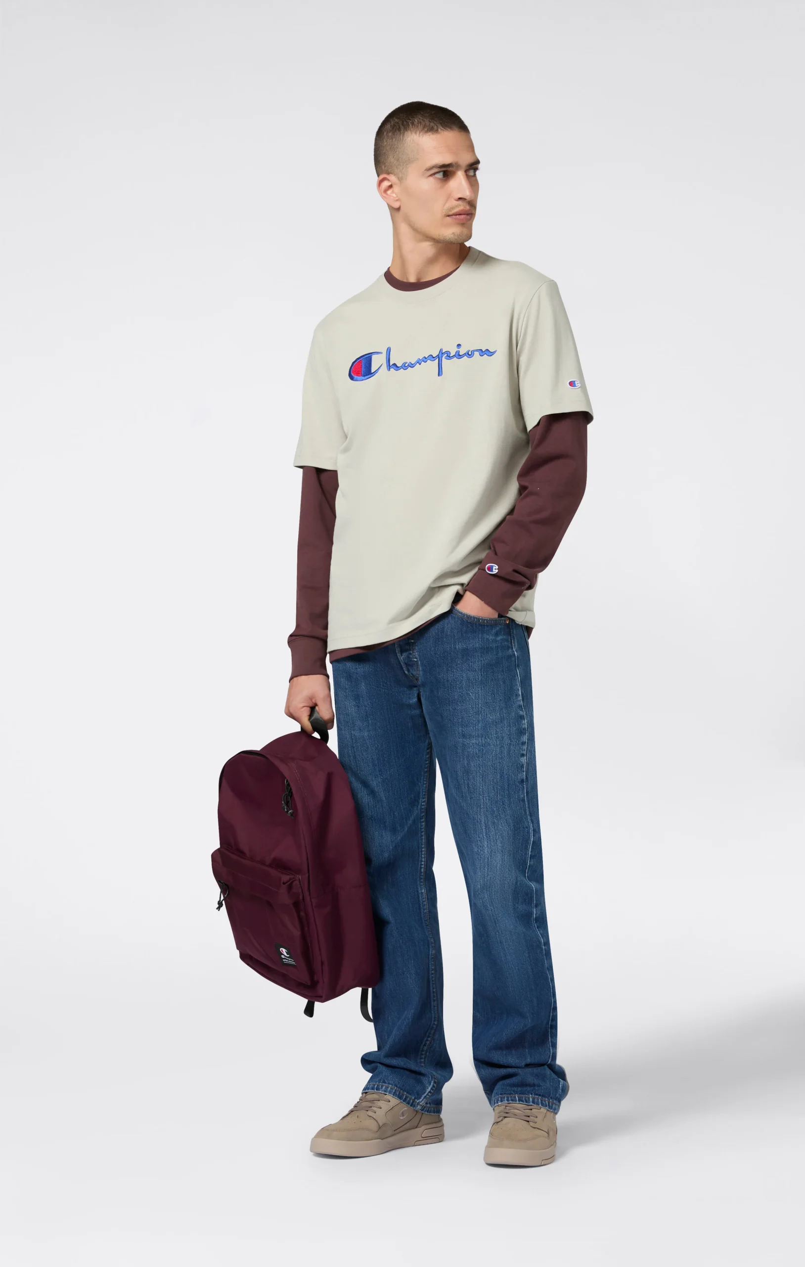 REVERSE WEAVE Men’s T-Shirt - Imagen 3