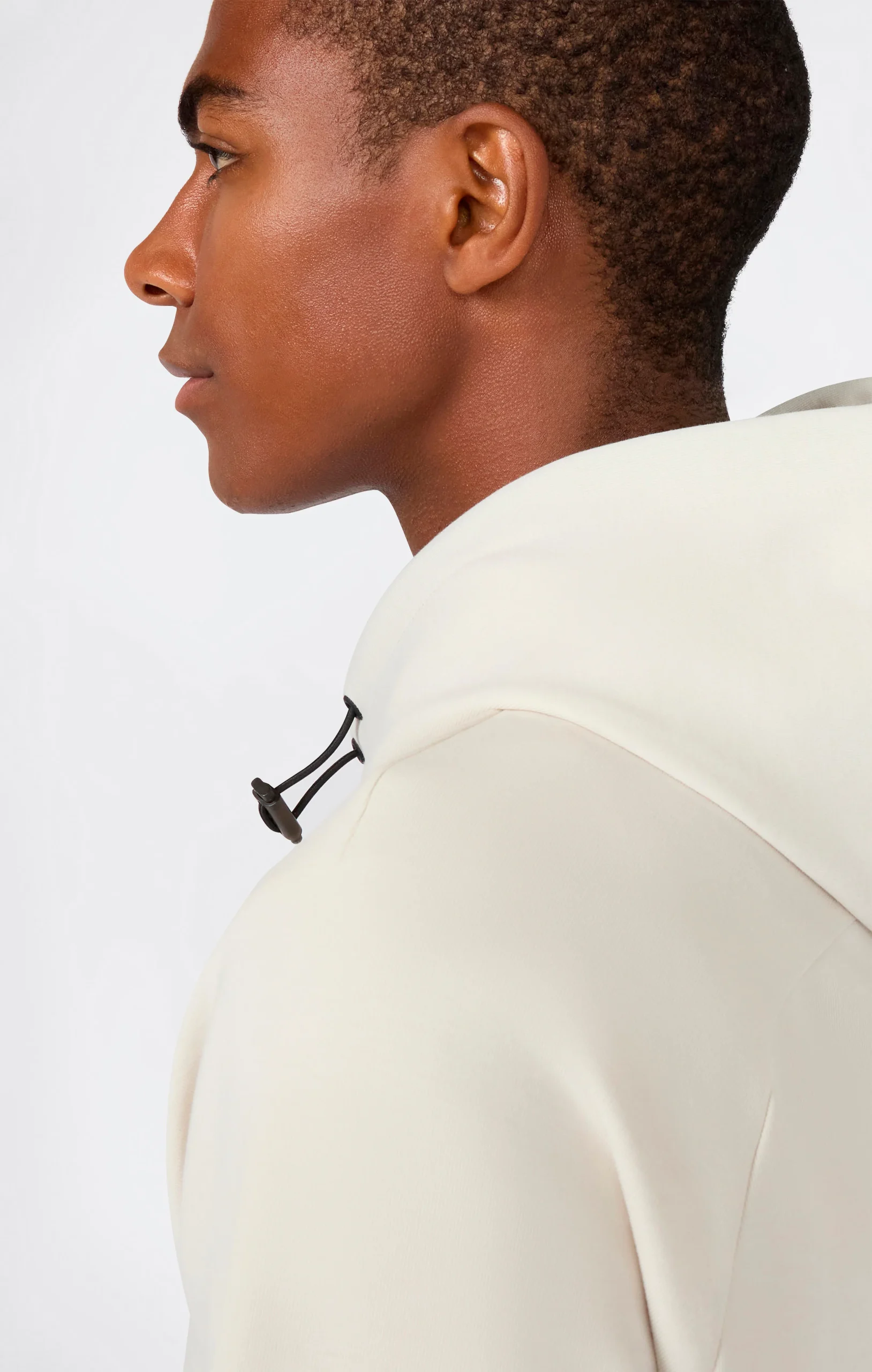 Men’s Stretch Poly-Cotton Hooded Sweatshirt C-Tech - Imagen 5