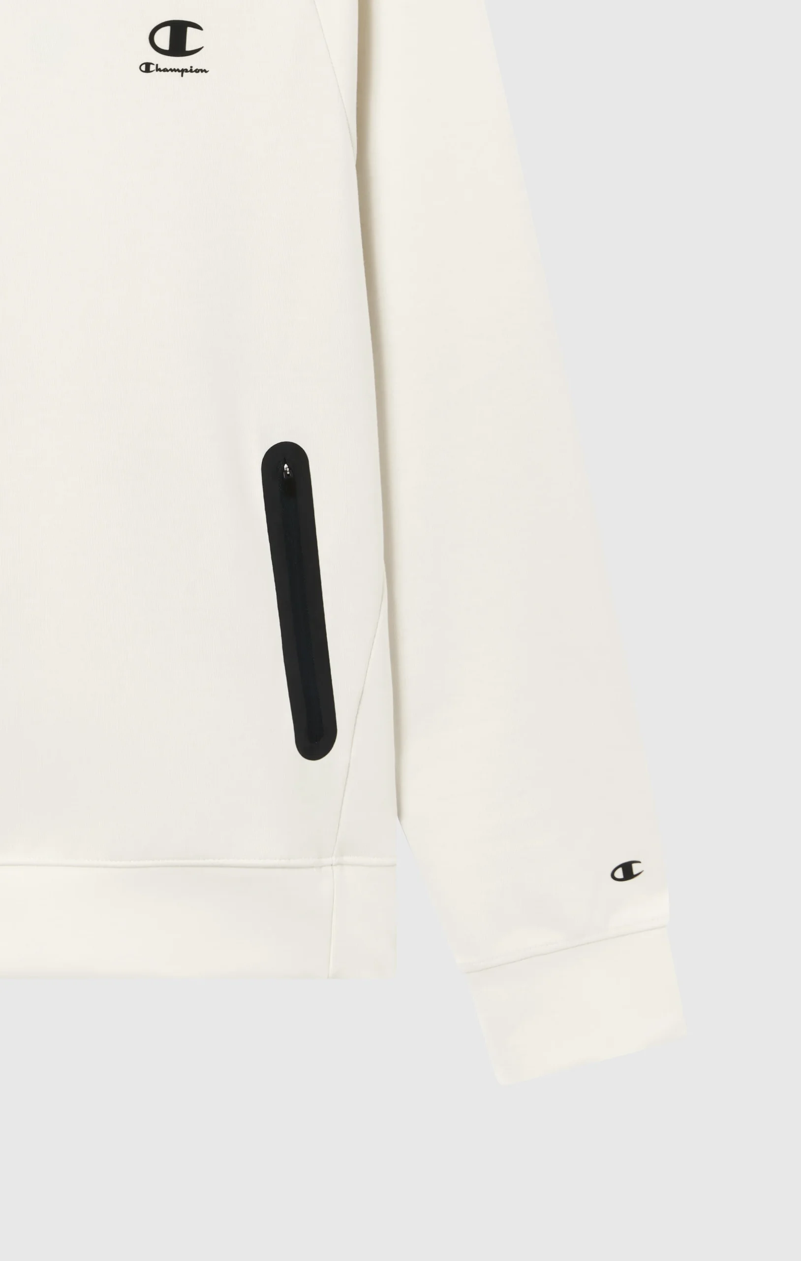 Men’s Stretch Poly-Cotton Hooded Sweatshirt C-Tech - Imagen 8