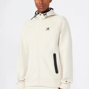 Men’s Stretch Poly-Cotton Full Zip Hooded Sweatshirt C-Tech