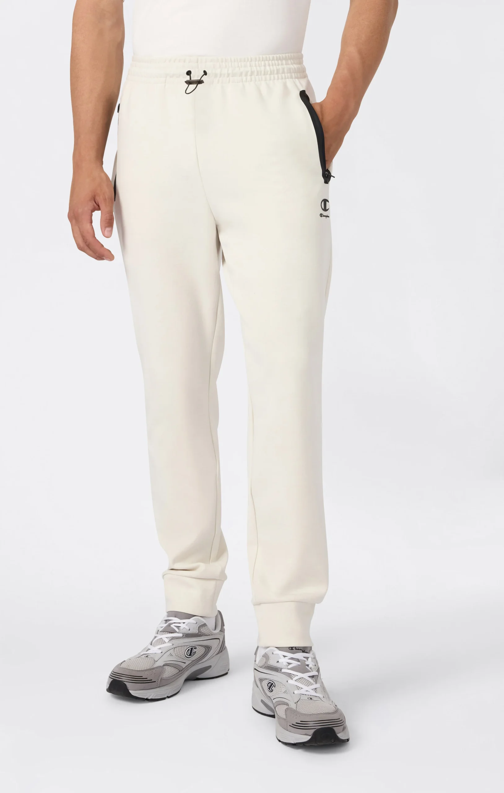 Men’s Stretch Poly-Cotton Cuffed Pants C-Tech