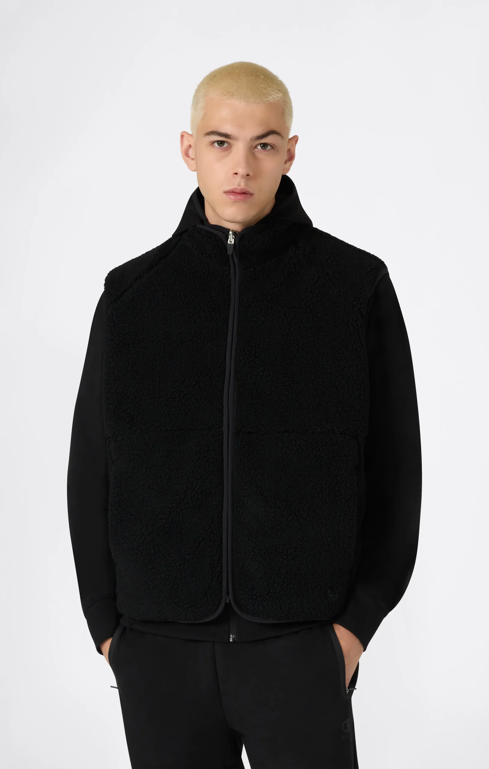 Men’s Reversible Polar Fleece Vest C-Tech