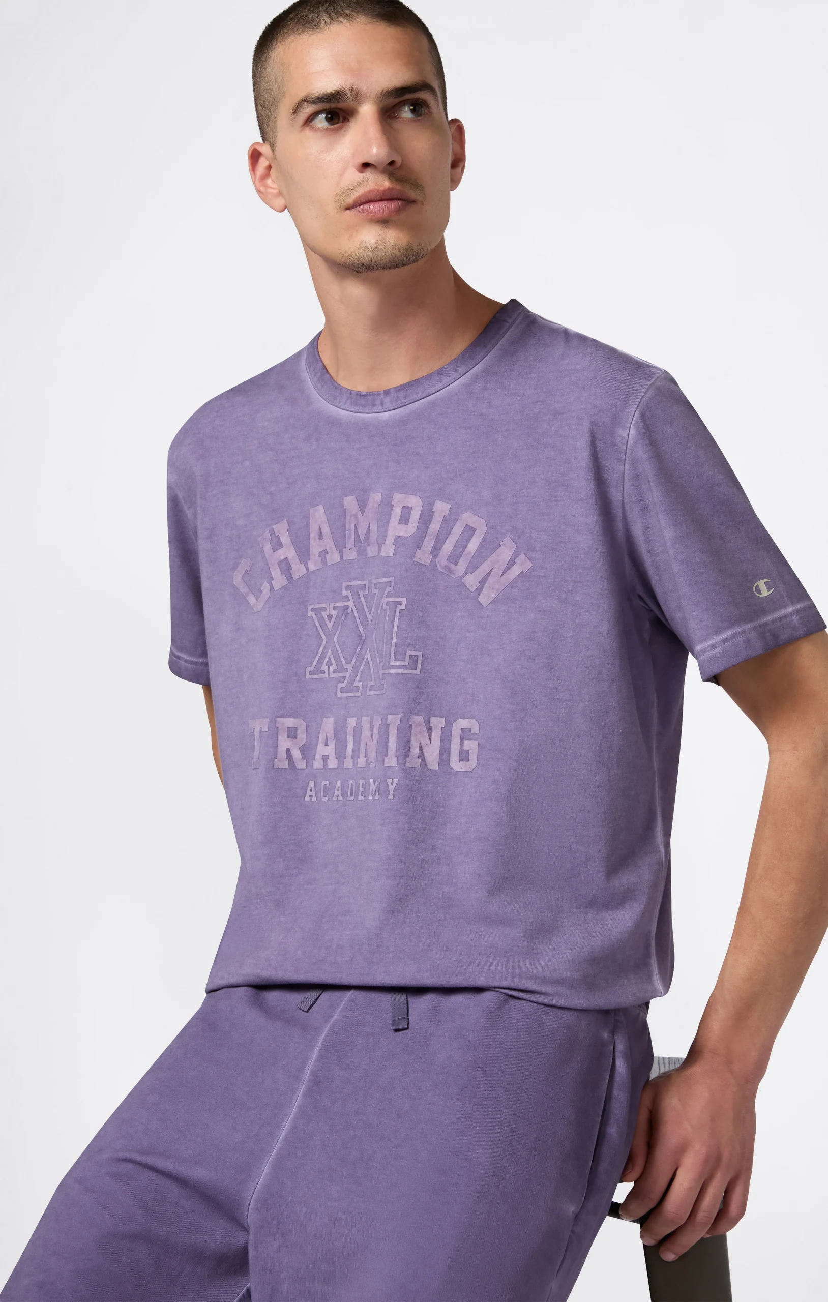 Men’s Washed Cotton Stretch T-Shirt