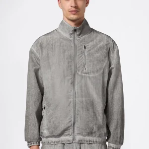Men’s Washed Full Zip Nylon Top