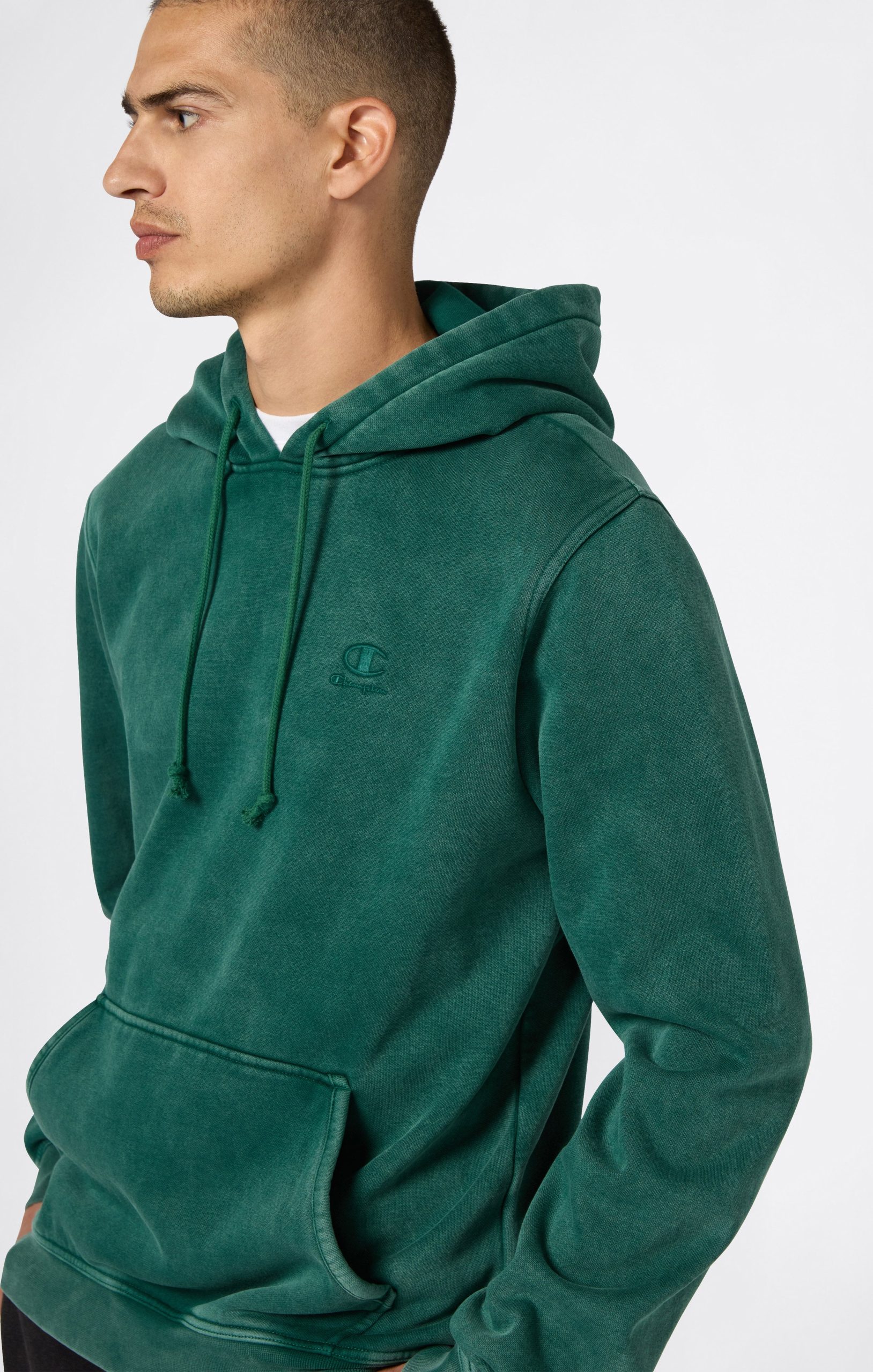 Men’s Washed Fleece Hoodie Icons - Imagen 3