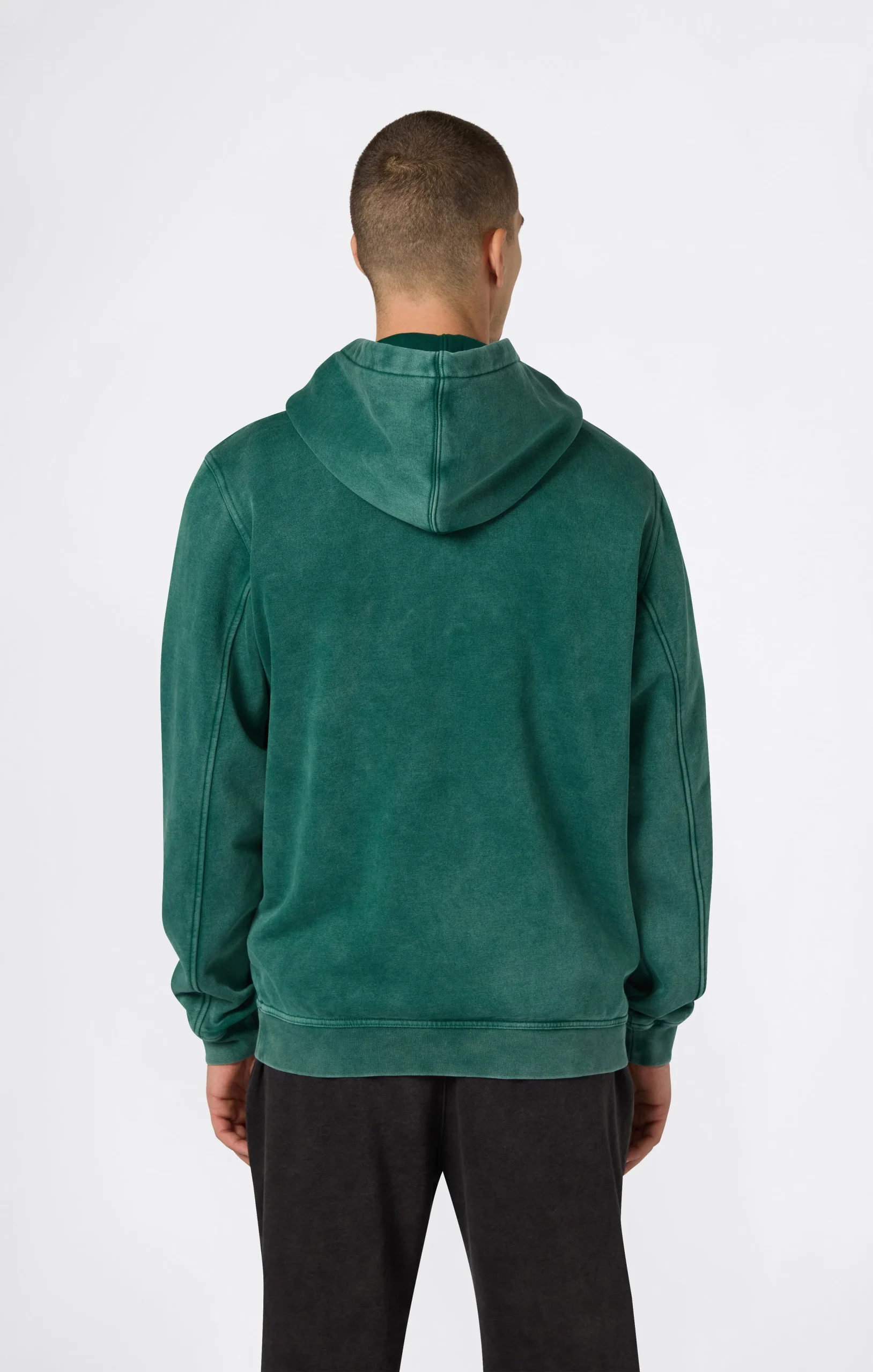 Men’s Washed Fleece Hoodie Icons - Imagen 4