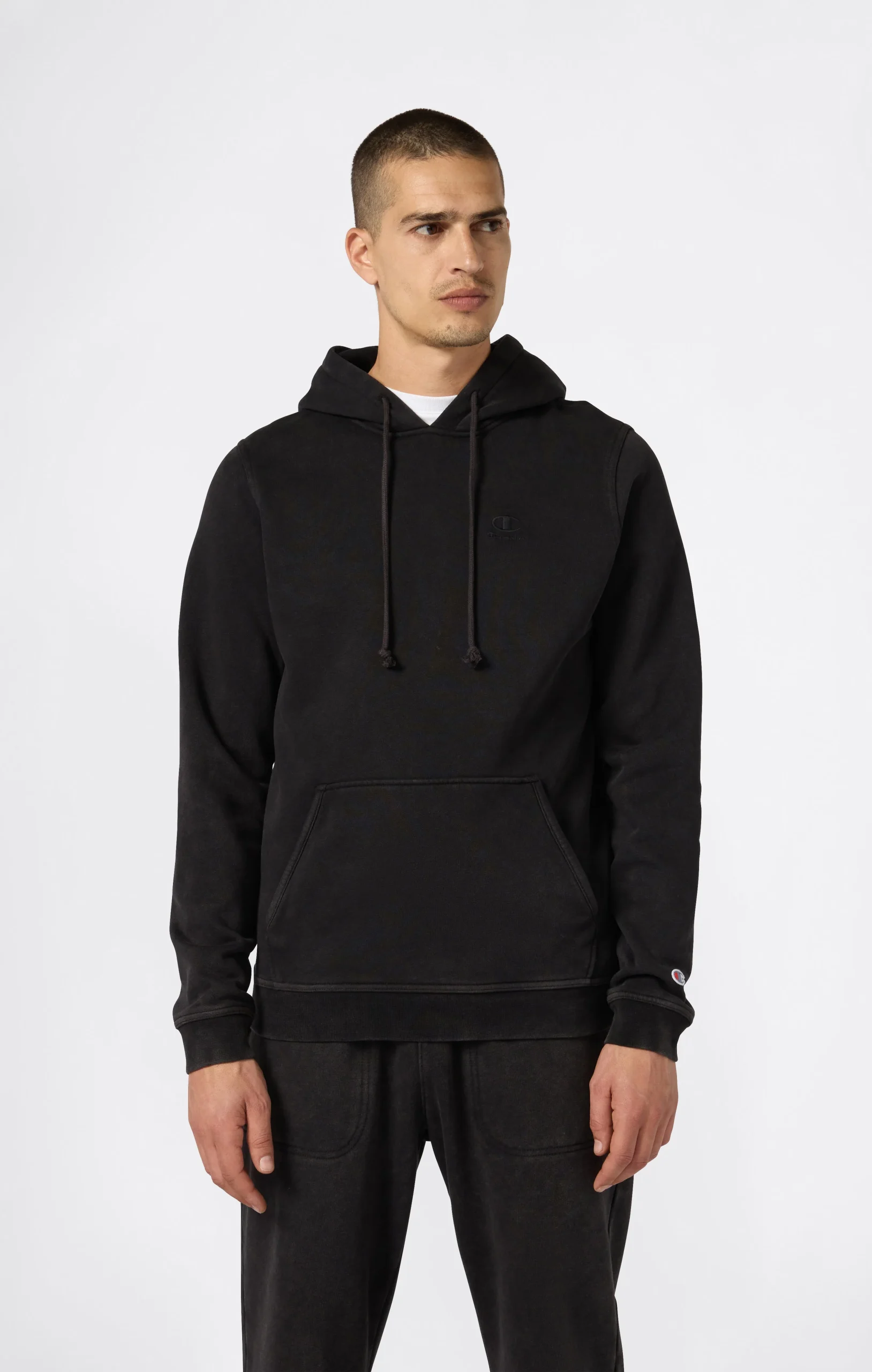 Men’s Washed Fleece Hoodie Icons