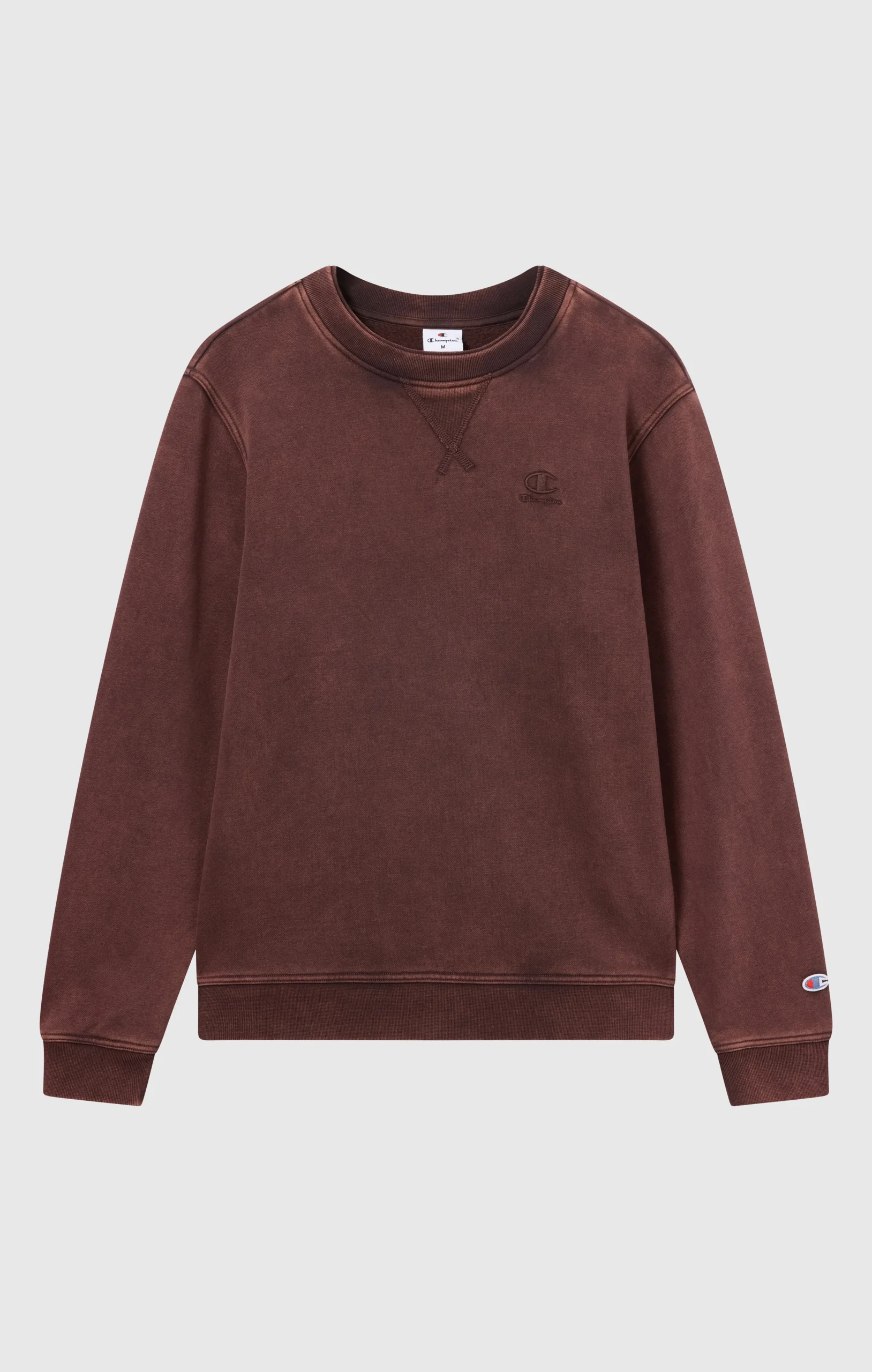 Men’s Washed Fleece Crewneck Sweatshirt Icons - Imagen 6