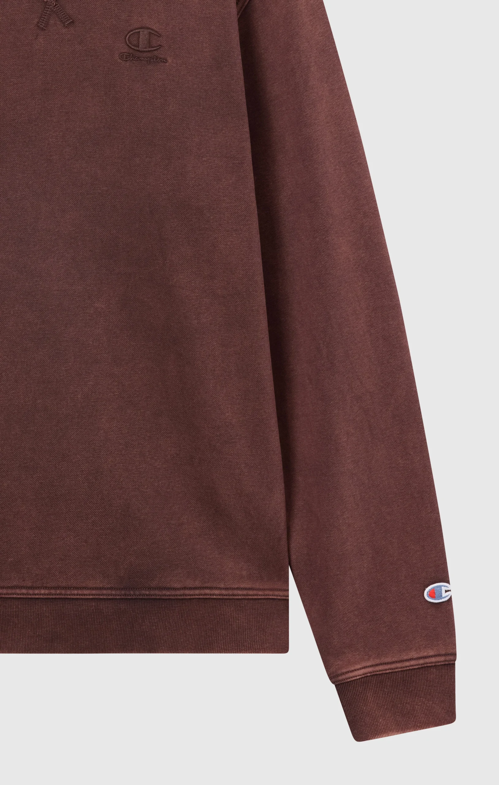 Men’s Washed Fleece Crewneck Sweatshirt Icons - Imagen 7