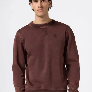 Men’s Washed Fleece Crewneck Sweatshirt Icons