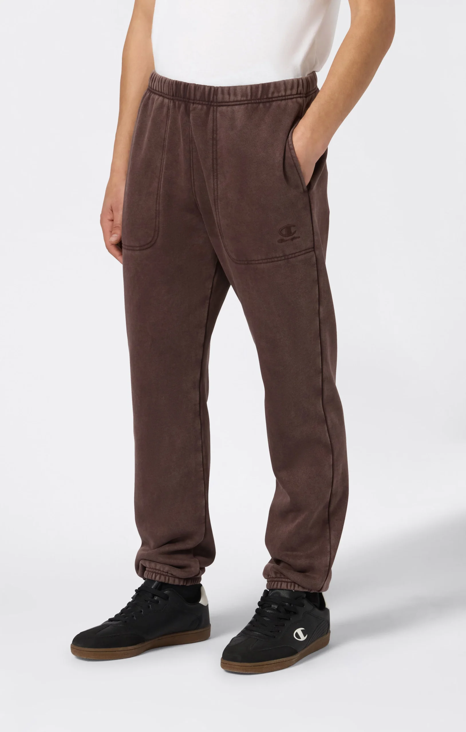 Men’s Washed Fleece Elastic Cuff Pants Icons