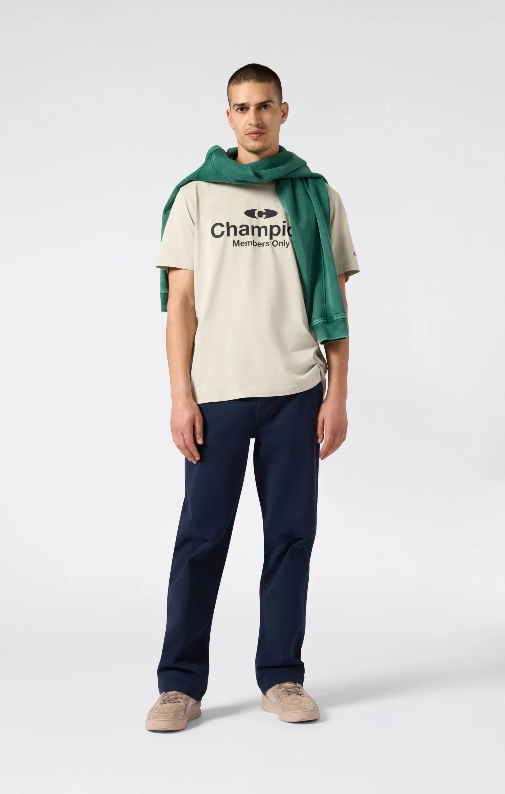 Men’s Washed Crewneck T-Shirt Icons - Imagen 3