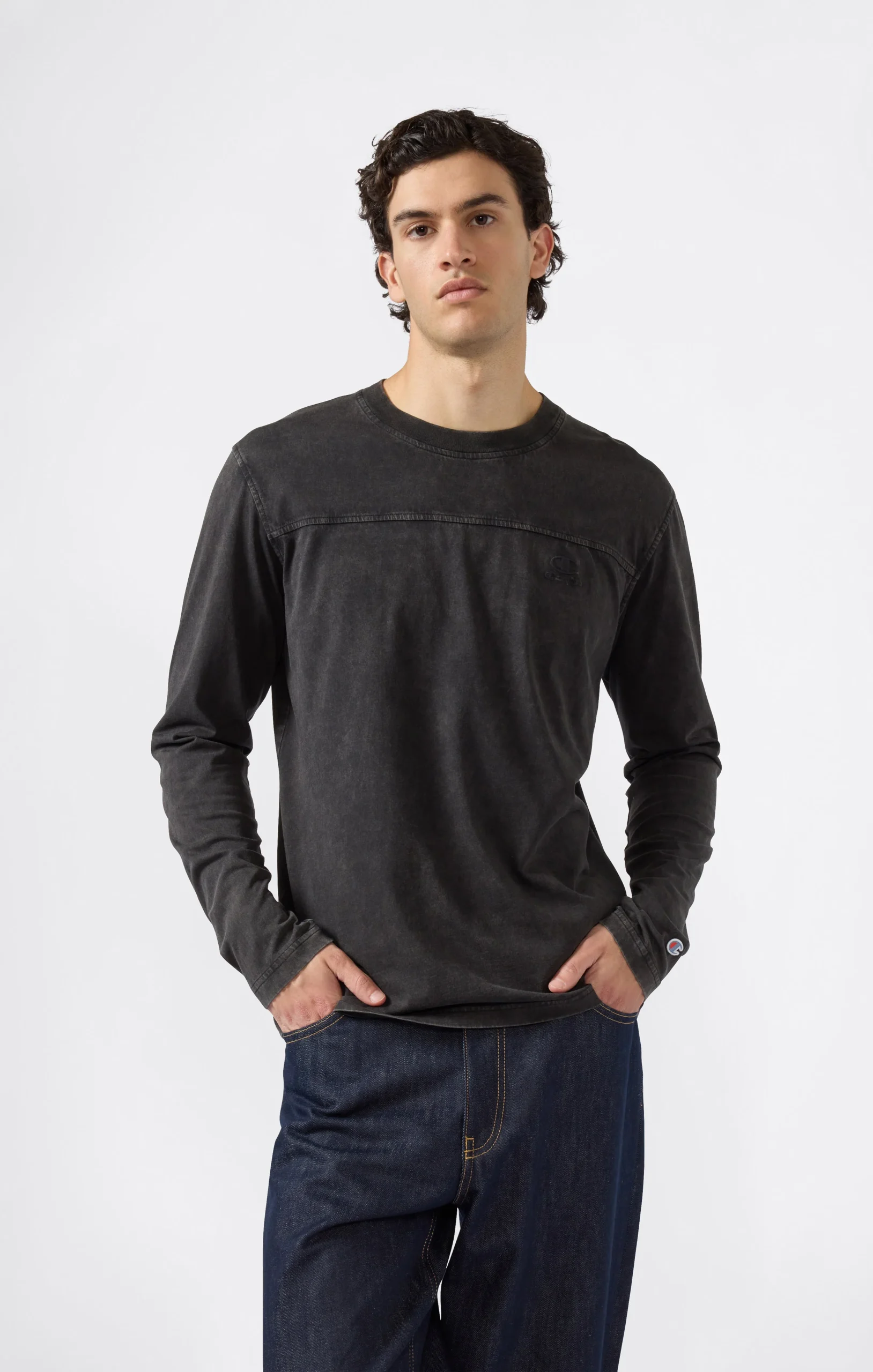 Men’s Washed Long Sleeve T-Shirt Icons