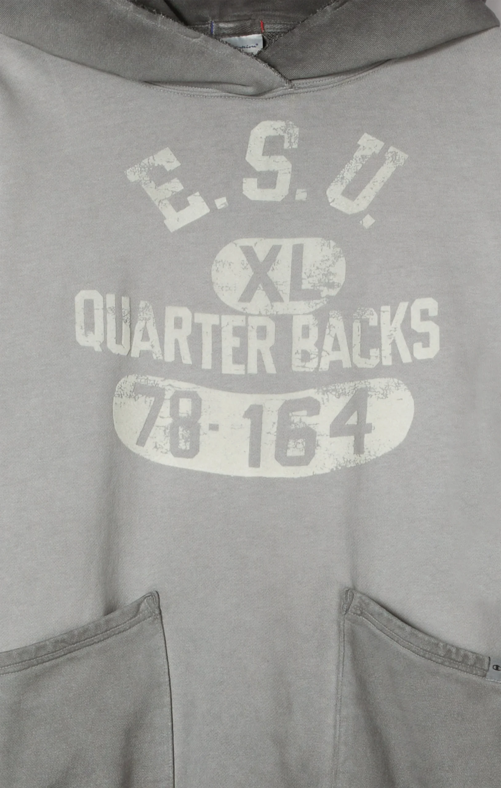 Men’s Washed Hooded Sweatshirt Loose Fit Time Capsule - Imagen 8