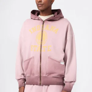 Men’s Washed Full Zip Hoodie Loose Fit Time Capsule