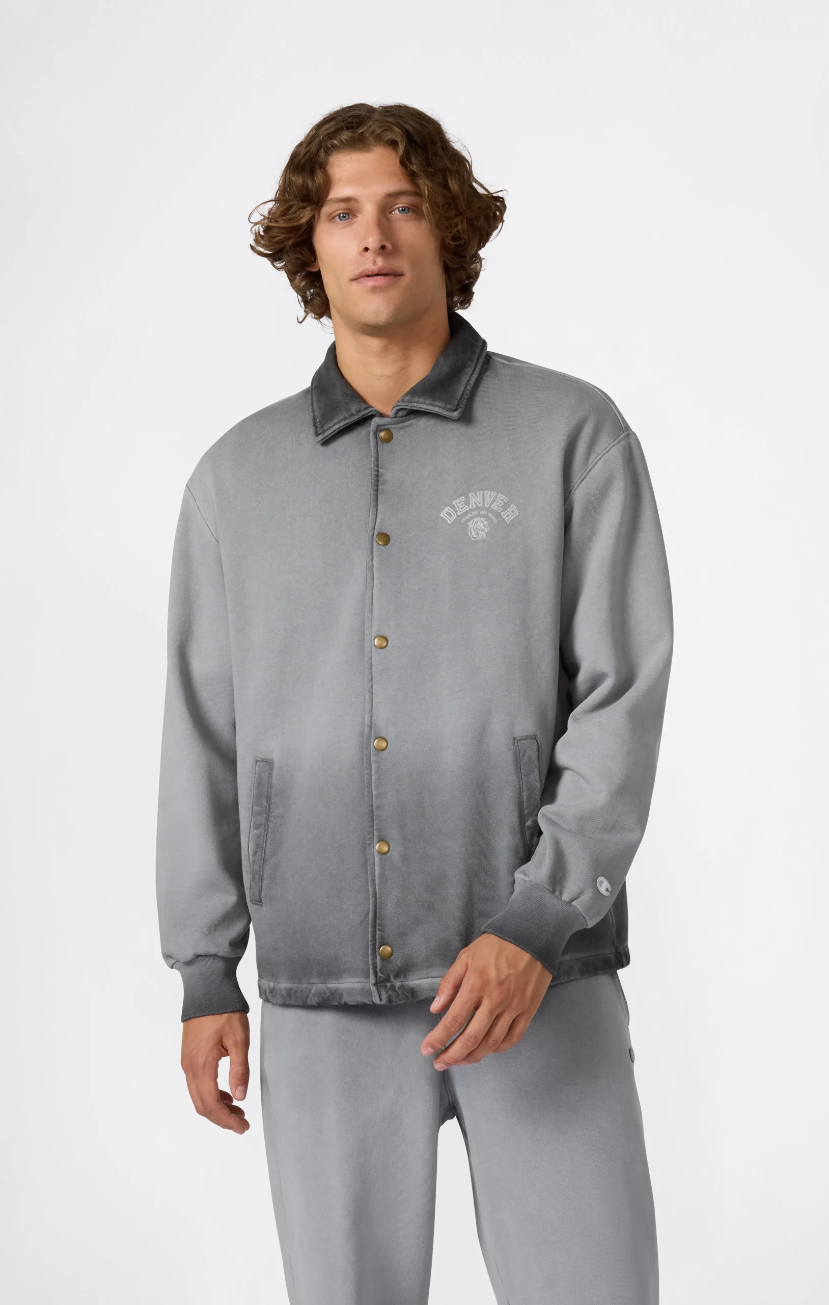 Men’s Wached Coach Jacket Loose Fit Time Capsule